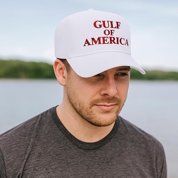 Gulf of America Baseball Cap - Embroidered Hat for Men & Women - Adjustable Snapback - Gulf of America®