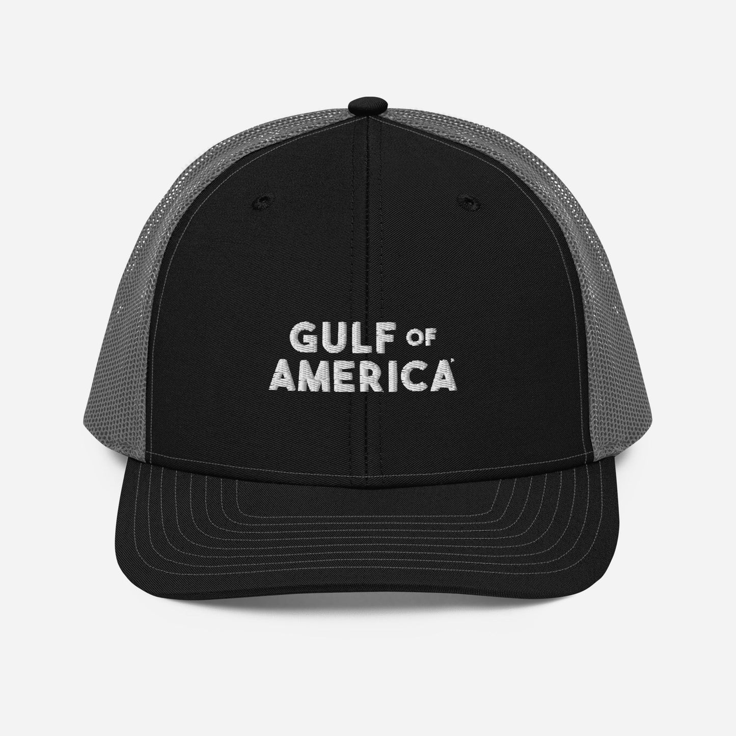 Gulf of America - Bold Message Hat - Premium Modern Trucker Cap - Summer - Beach - USA - Patriotic - 4th of July - Gulf of America®