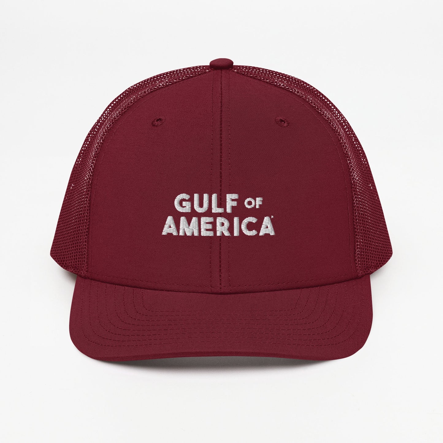 Gulf of America - Bold Message Hat - Premium Modern Trucker Cap - Summer - Beach - USA - Patriotic - 4th of July - Gulf of America®