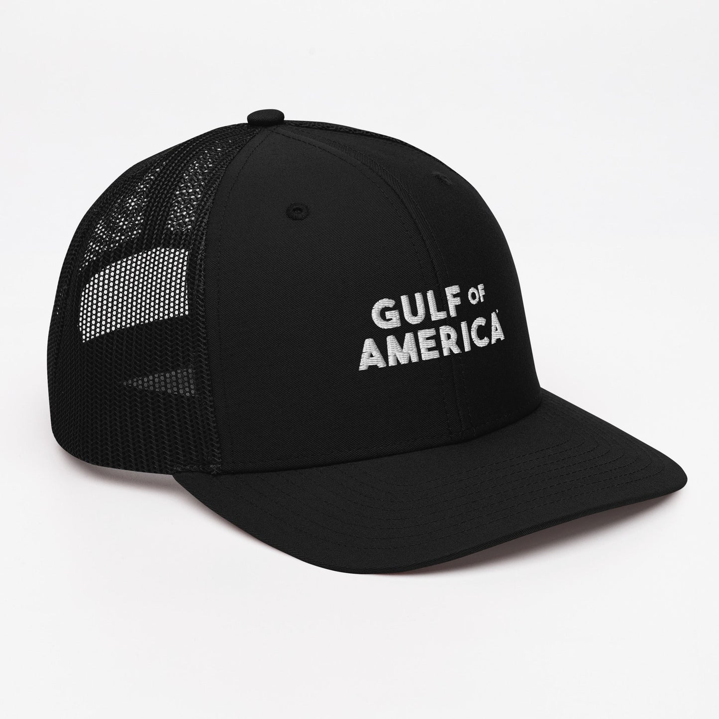 Gulf of America - Bold Message Hat - Premium Modern Trucker Cap - Summer - Beach - USA - Patriotic - 4th of July - Gulf of America®