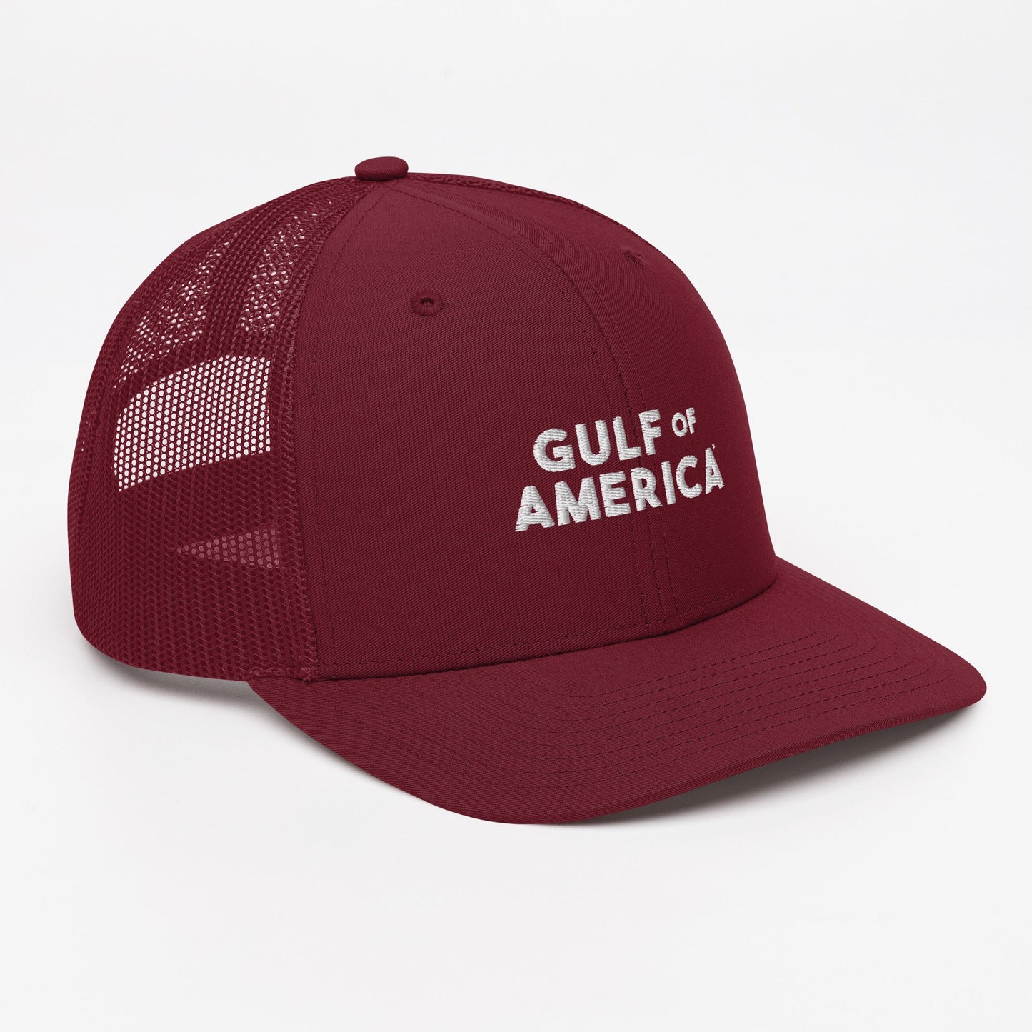 Gulf of America - Bold Message Hat - Premium Modern Trucker Cap - Summer - Beach - USA - Patriotic - 4th of July - Gulf of America®