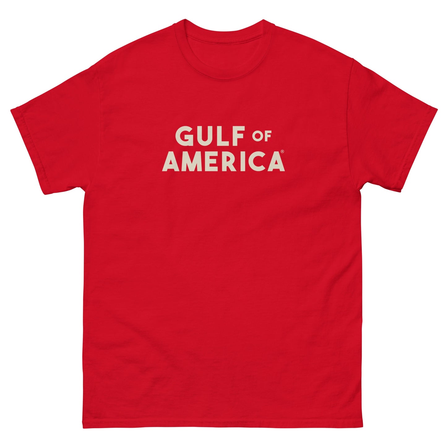 Gulf of America - Bold Message Tee - Premium T Shirt - Summer - Beach - USA - Patriotic - 4th of July - Gulf of America®