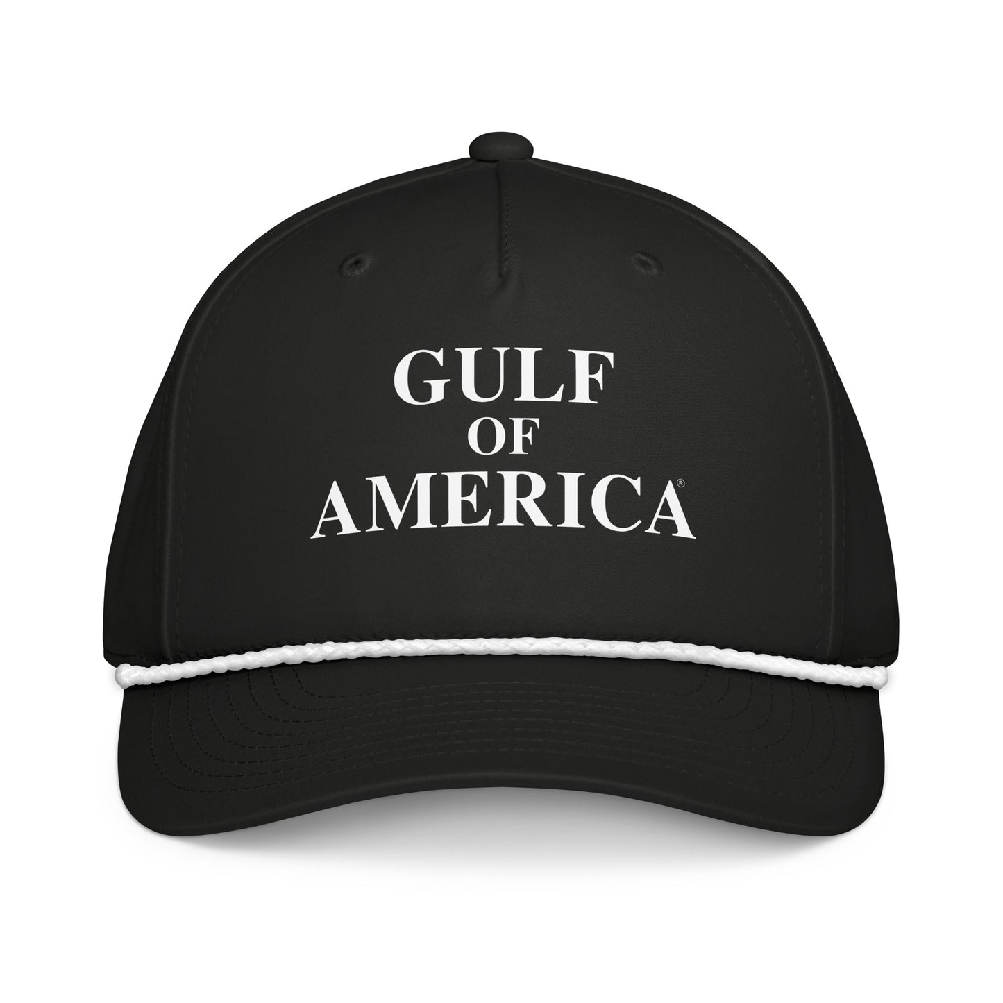 Gulf of America - Centered Message Hat - Premium Classic Rope Cap - Summer - Beach - USA - Patriotic - 4th of July - Gulf of America®