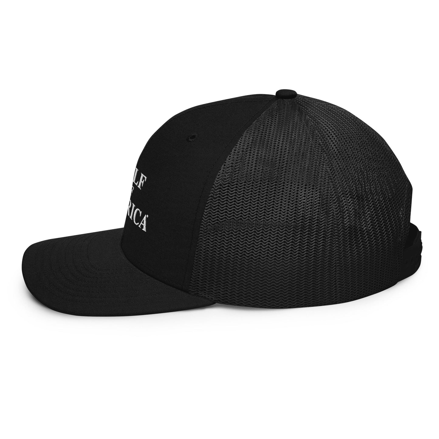 Gulf of America - Centered Message Hat - Premium Modern Trucker Cap - Summer - Beach - USA - Patriotic - 4th of July - Gulf of America®