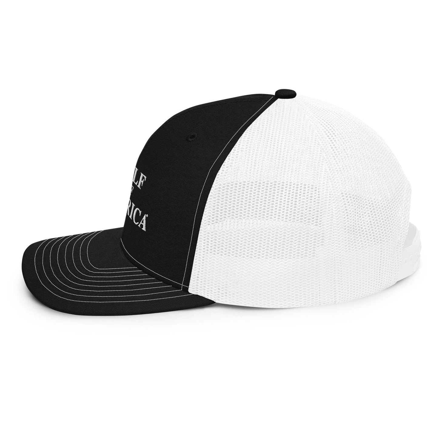 Gulf of America - Centered Message Hat - Premium Modern Trucker Cap - Summer - Beach - USA - Patriotic - 4th of July - Gulf of America®