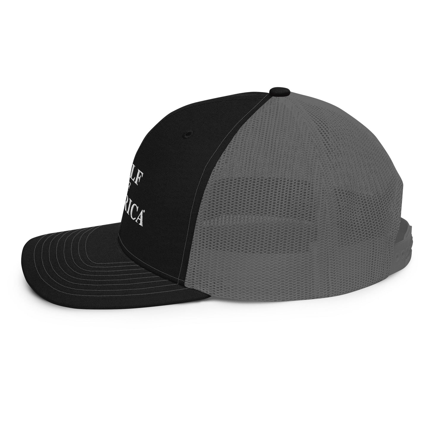 Gulf of America - Centered Message Hat - Premium Modern Trucker Cap - Summer - Beach - USA - Patriotic - 4th of July - Gulf of America®