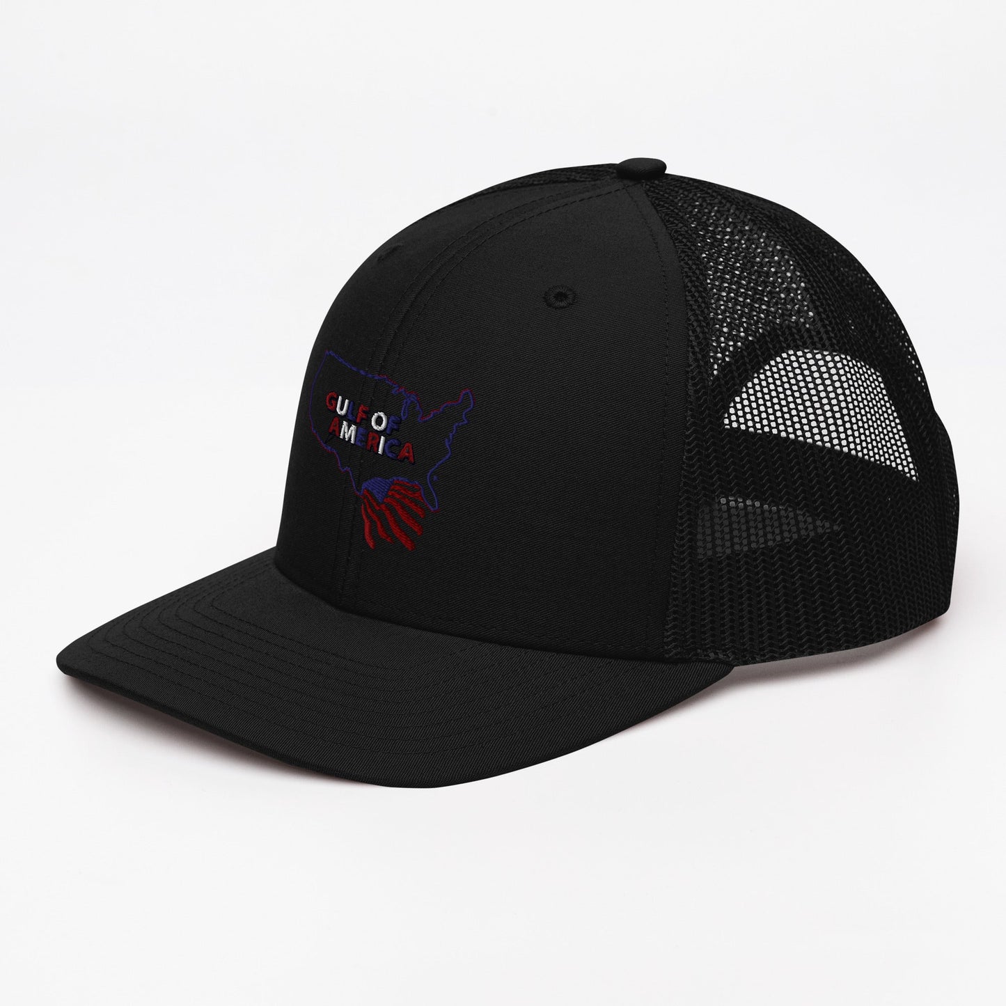 Gulf of America - Continental Pride Hat – Map & Flag Edition - Premium Modern Trucker Cap - Summer - Beach - USA - Patriotic - 4th of July - Gulf of America®