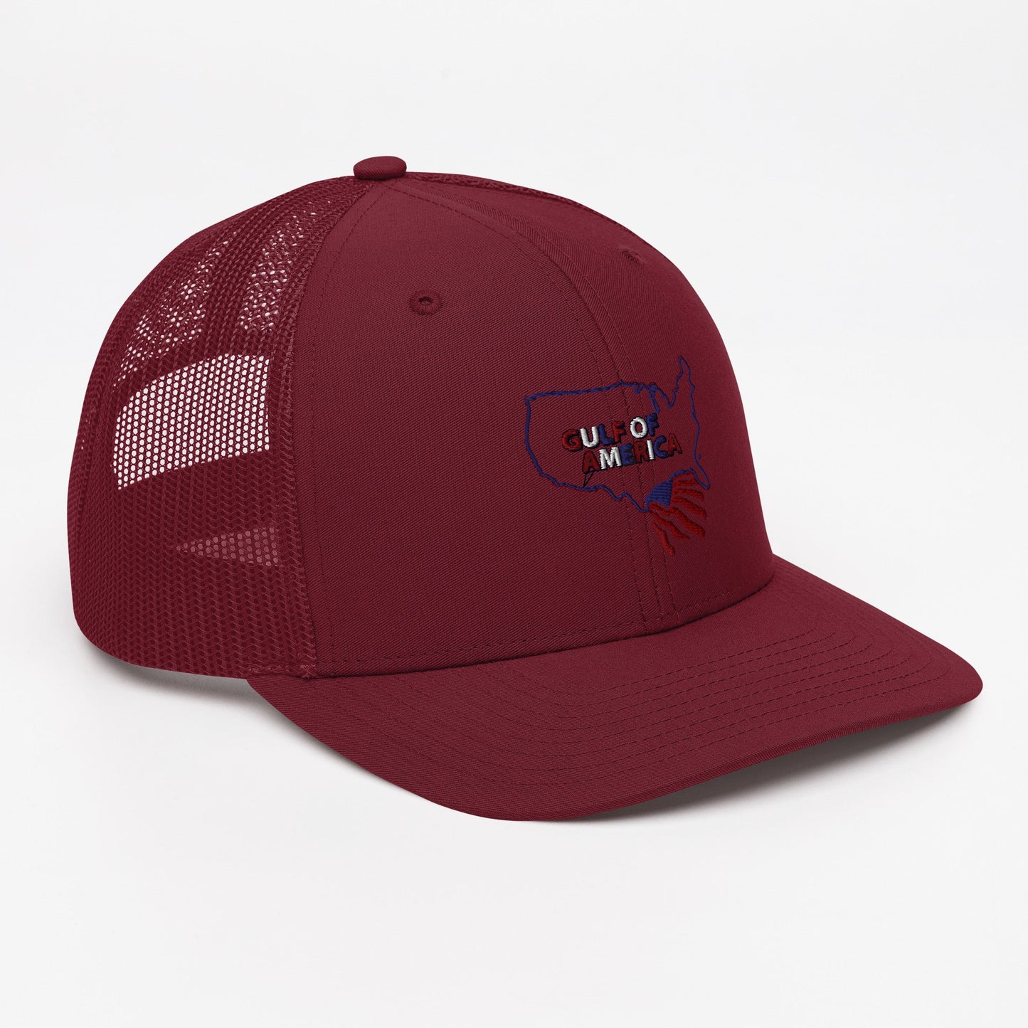 Gulf of America - Continental Pride Hat – Map & Flag Edition - Premium Modern Trucker Cap - Summer - Beach - USA - Patriotic - 4th of July - Gulf of America®