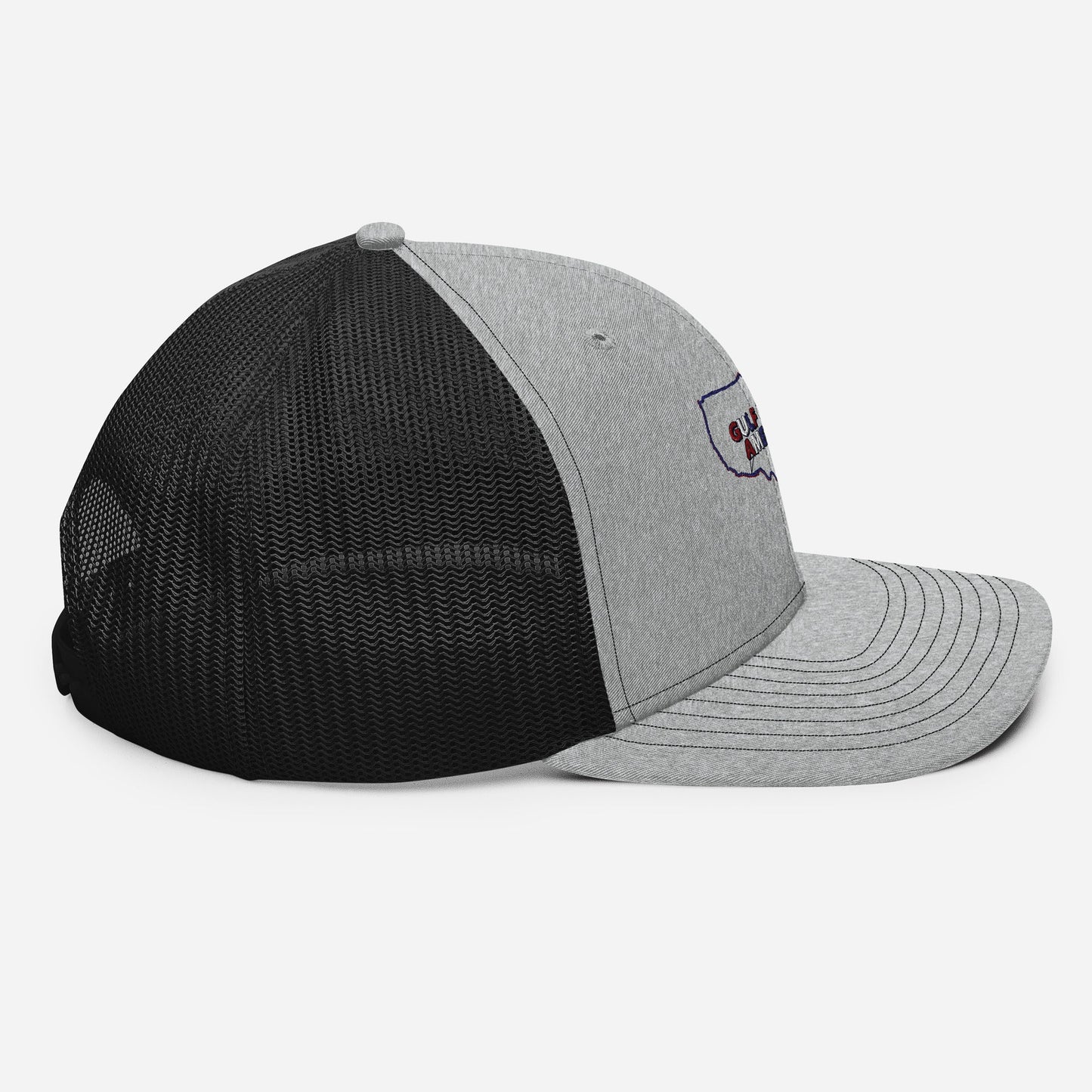 Gulf of America - Continental Pride Hat – Map & Flag Edition - Premium Modern Trucker Cap - Summer - Beach - USA - Patriotic - 4th of July - Gulf of America®