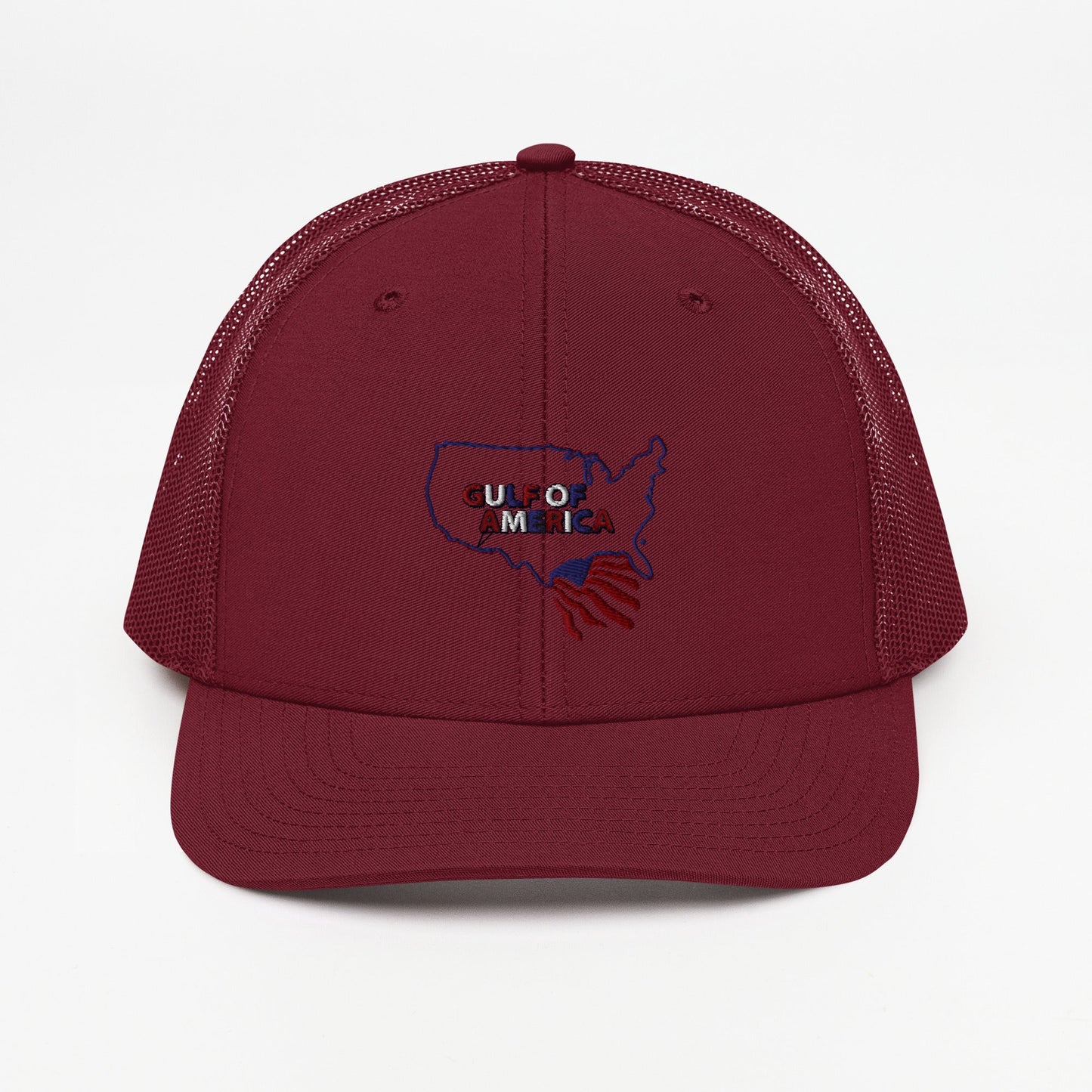 Gulf of America - Continental Pride Hat – Map & Flag Edition - Premium Modern Trucker Cap - Summer - Beach - USA - Patriotic - 4th of July - Gulf of America®