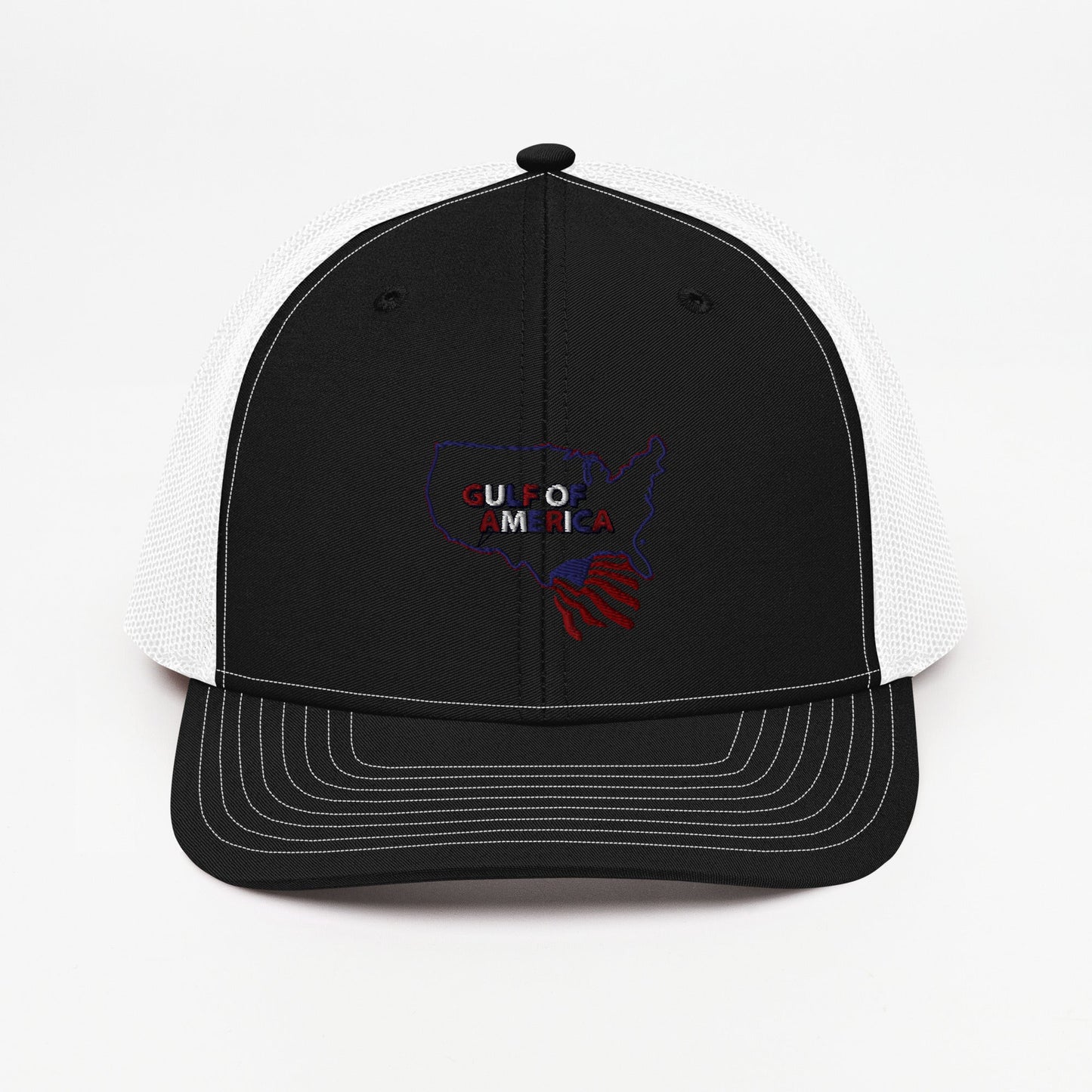 Gulf of America - Continental Pride Hat – Map & Flag Edition - Premium Modern Trucker Cap - Summer - Beach - USA - Patriotic - 4th of July - Gulf of America®