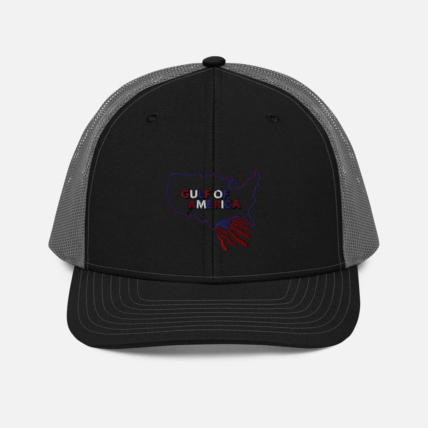 Gulf of America - Continental Pride Hat – Map & Flag Edition - Premium Modern Trucker Cap - Summer - Beach - USA - Patriotic - 4th of July - Gulf of America®