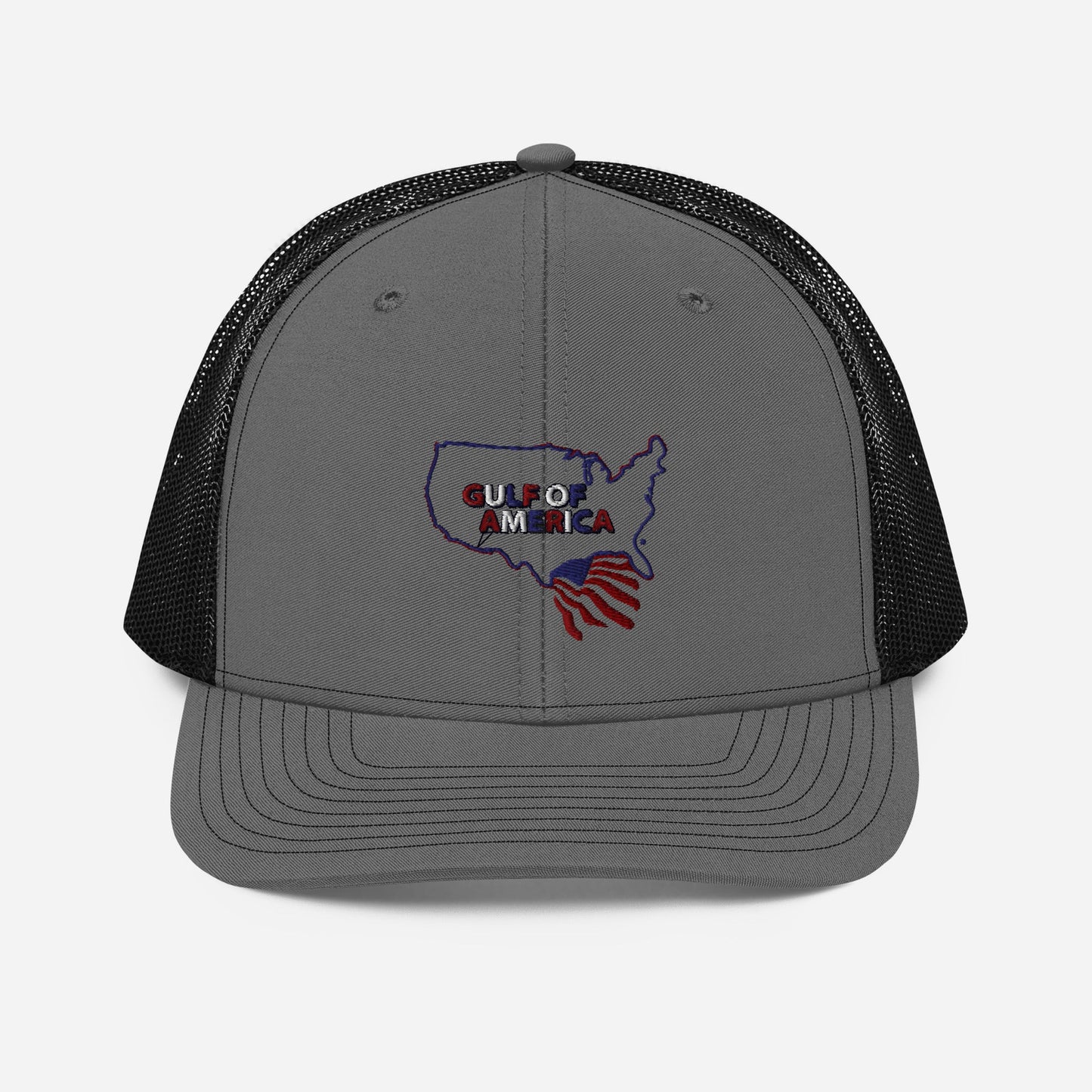 Gulf of America - Continental Pride Hat – Map & Flag Edition - Premium Modern Trucker Cap - Summer - Beach - USA - Patriotic - 4th of July - Gulf of America®