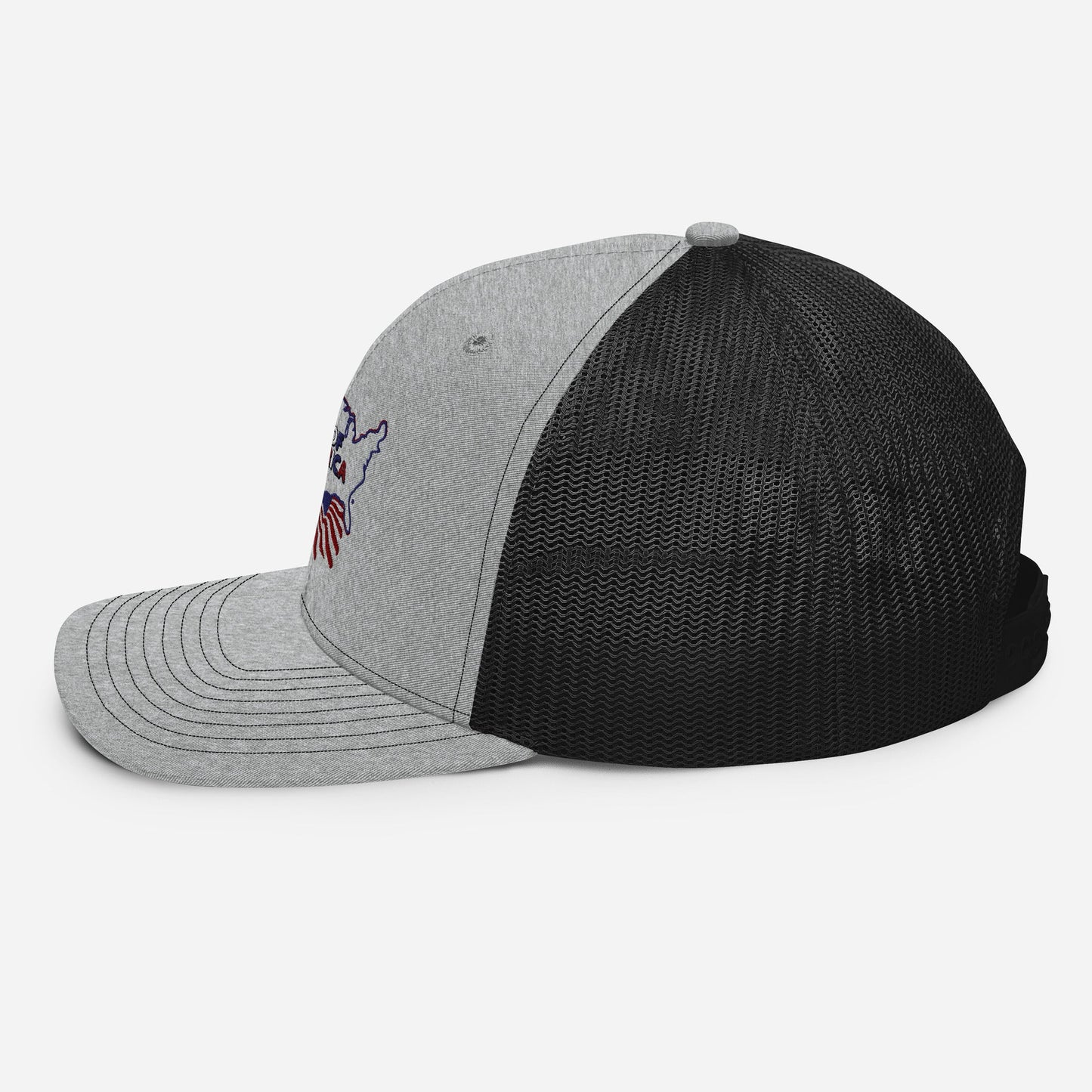 Gulf of America - Continental Pride Hat – Map & Flag Edition - Premium Modern Trucker Cap - Summer - Beach - USA - Patriotic - 4th of July - Gulf of America®