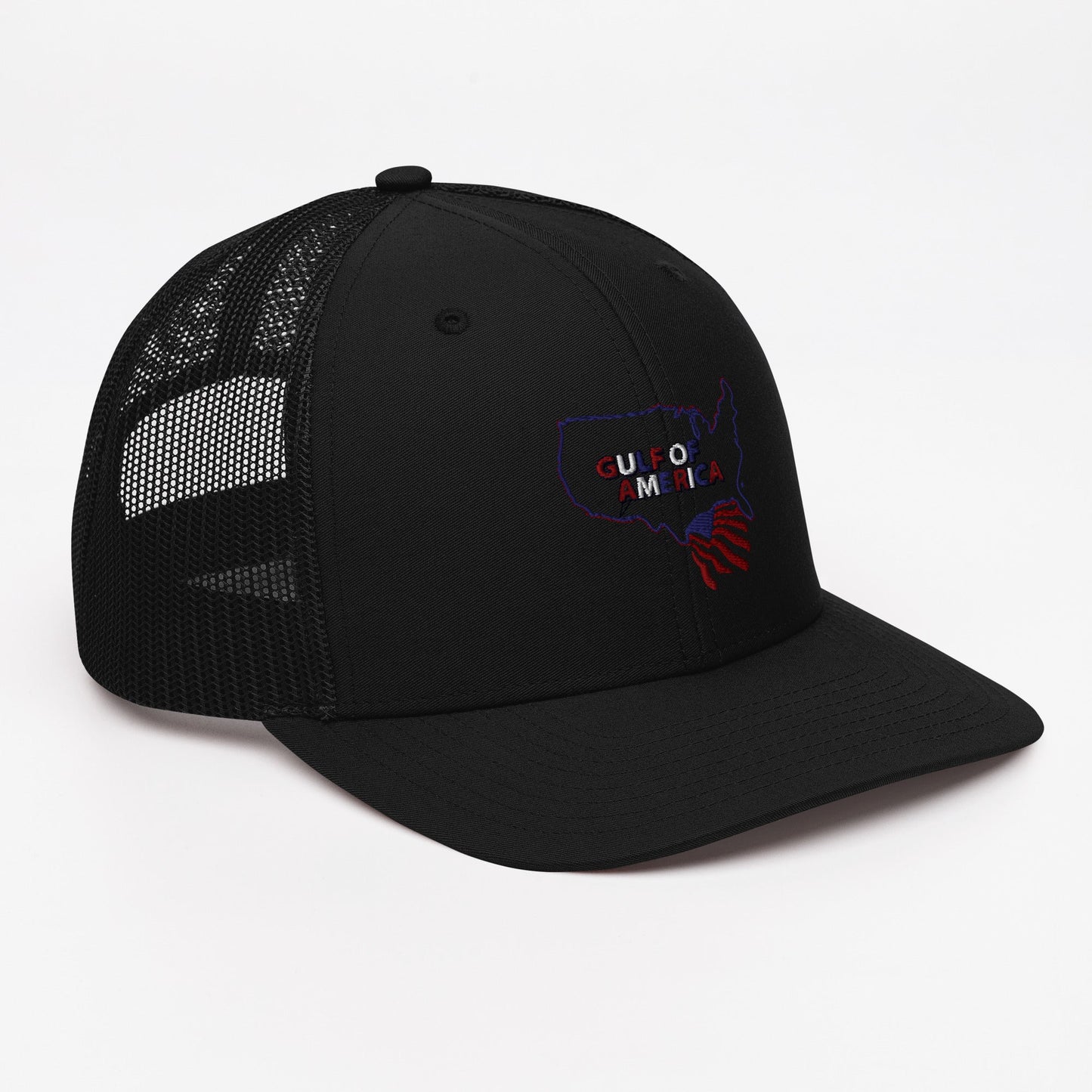 Gulf of America - Continental Pride Hat – Map & Flag Edition - Premium Modern Trucker Cap - Summer - Beach - USA - Patriotic - 4th of July - Gulf of America®