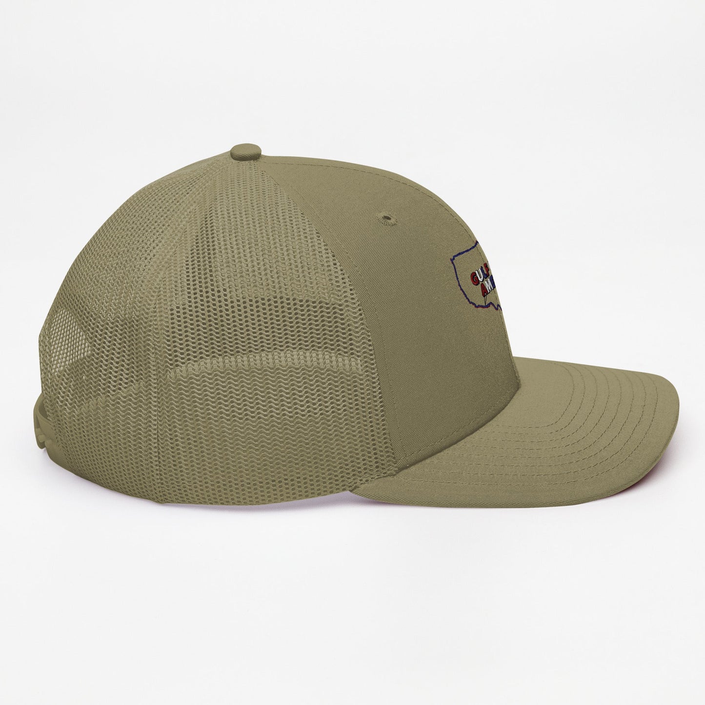 Gulf of America - Continental Pride Hat – Map & Flag Edition - Premium Modern Trucker Cap - Summer - Beach - USA - Patriotic - 4th of July - Gulf of America®
