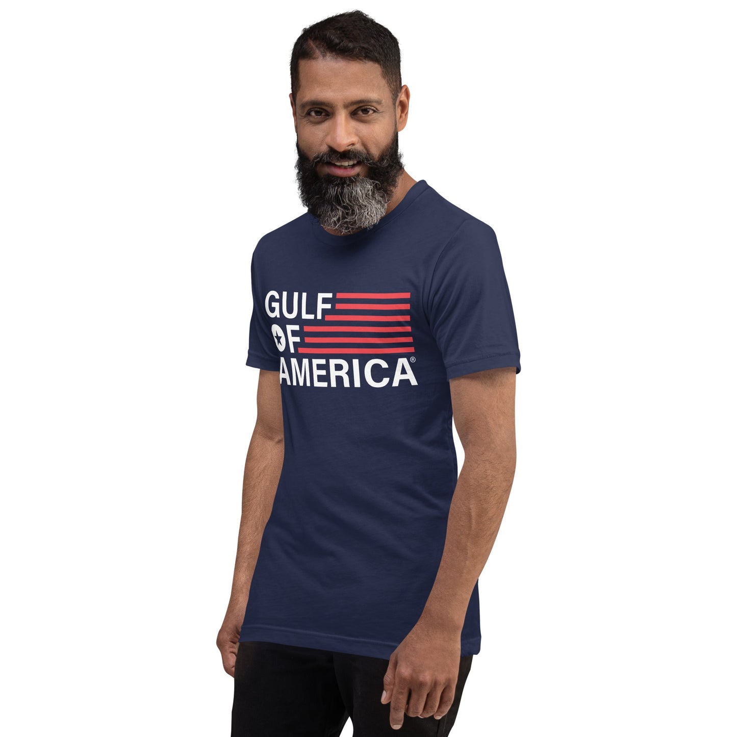 Gulf of America® Flag Logo Tee – Bold Patriotic Statement - Gulf of America®