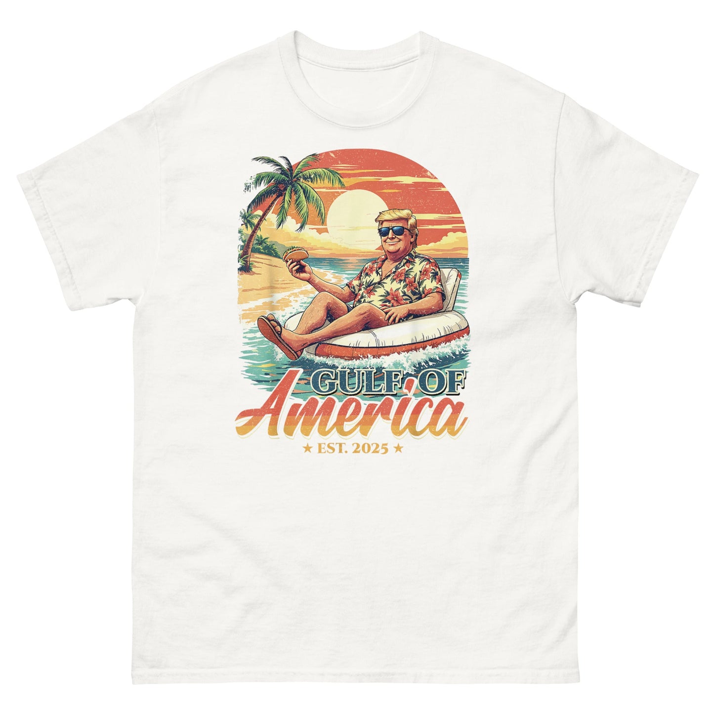Gulf of America - Float Commander Tee – Premium T Shirt - Summer - Beach - USA - Patriotic - 4th of July - Gulf of America®