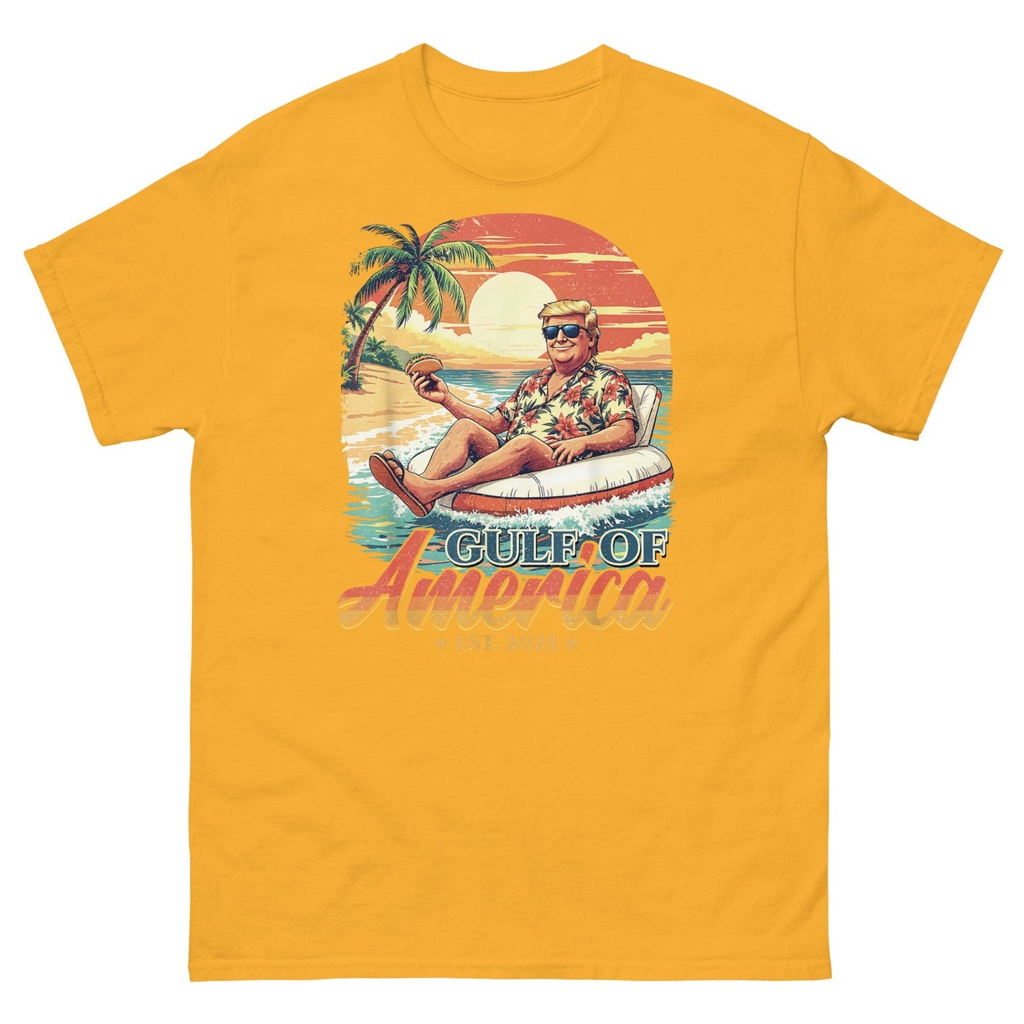 Gulf of America - Float Commander Tee – Premium T Shirt - Summer - Beach - USA - Patriotic - 4th of July - Gulf of America®