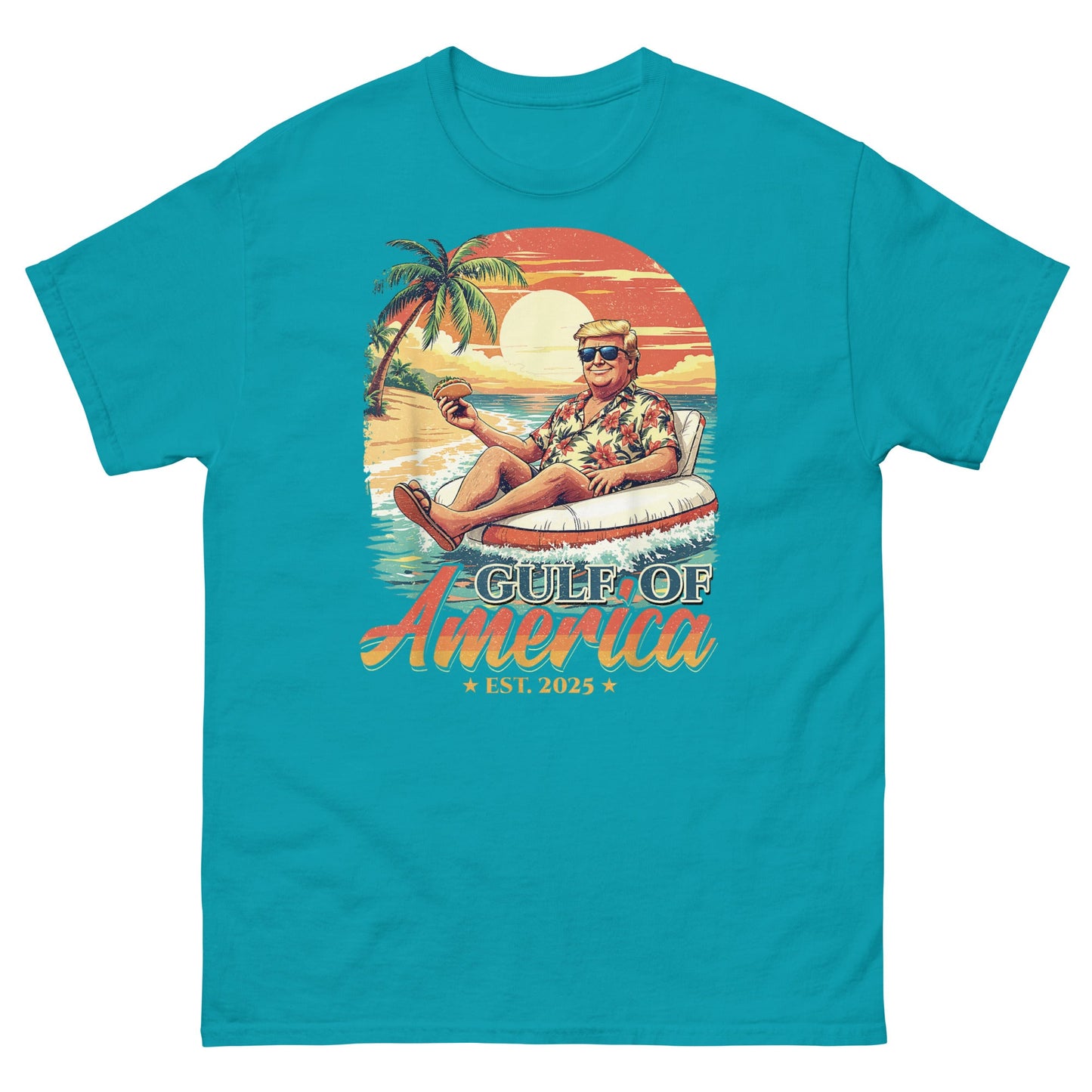 Gulf of America - Float Commander Tee – Premium T Shirt - Summer - Beach - USA - Patriotic - 4th of July - Gulf of America®