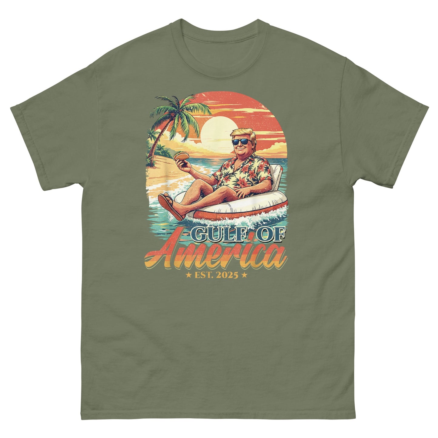 Gulf of America - Float Commander Tee – Premium T Shirt - Summer - Beach - USA - Patriotic - 4th of July - Gulf of America®