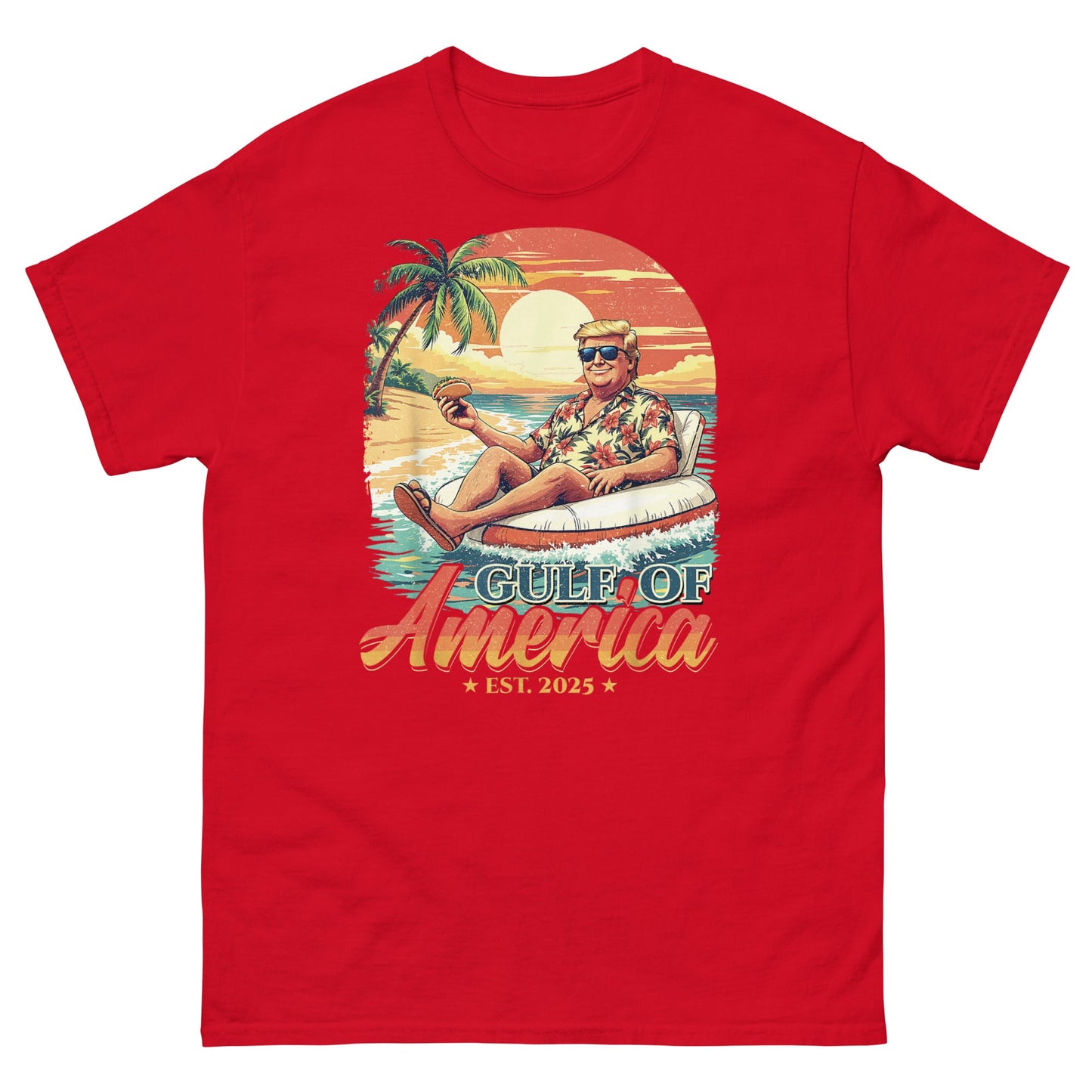 Gulf of America - Float Commander Tee – Premium T Shirt - Summer - Beach - USA - Patriotic - 4th of July - Gulf of America®