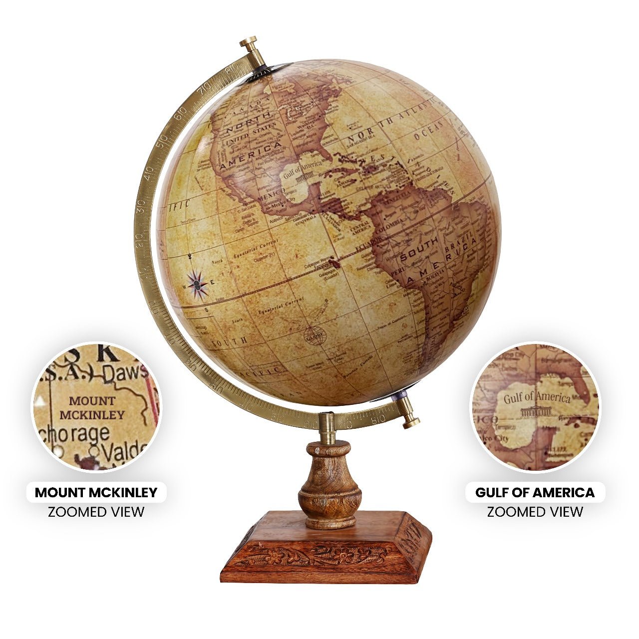 Gulf of America™ Globe - Classic - Gulf of America®