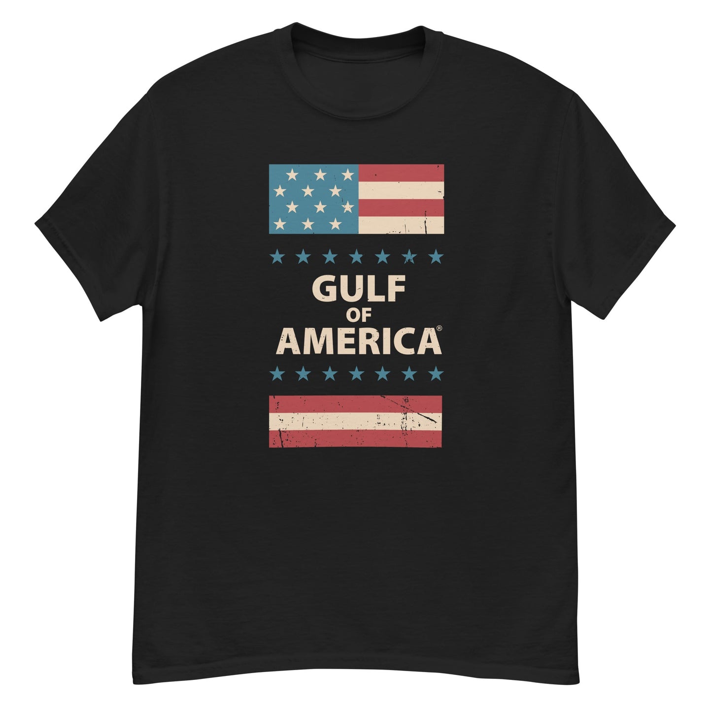 Gulf of America - Patriotic Surrounding Tee – Premium T Shirt - Summer - Beach - USA - Patriotic - 4th of July - Gulf of America®