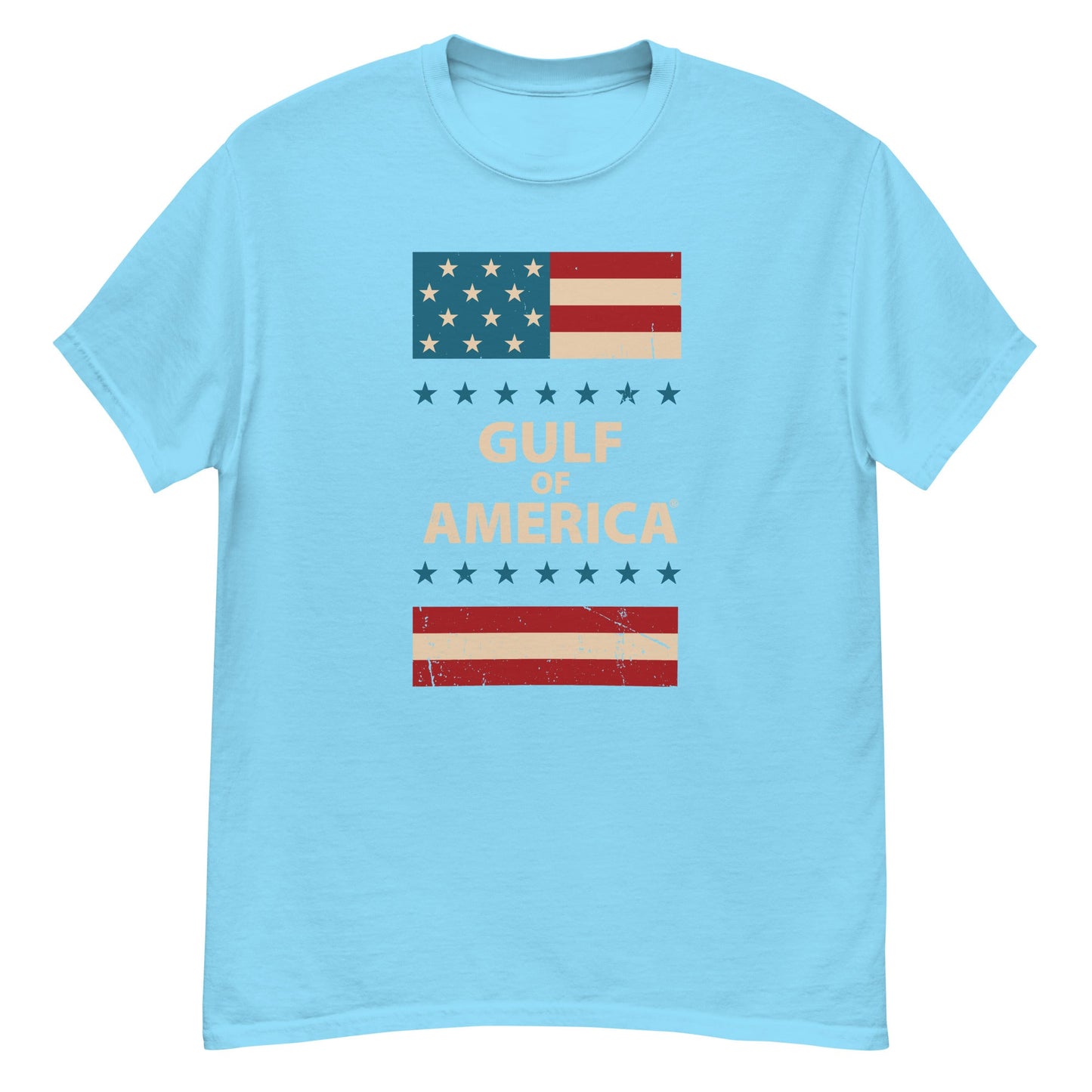 Gulf of America - Patriotic Surrounding Tee – Premium T Shirt - Summer - Beach - USA - Patriotic - 4th of July - Gulf of America®