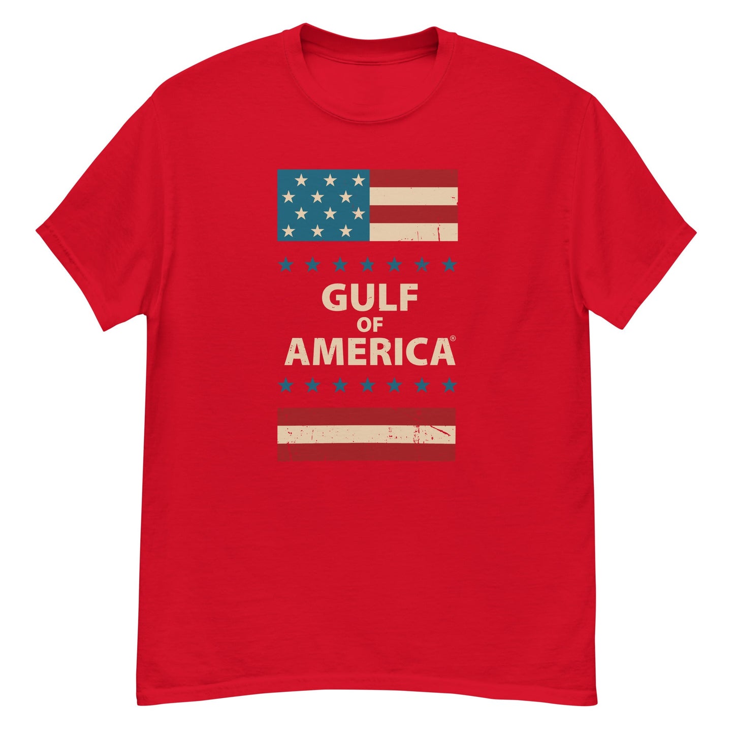Gulf of America - Patriotic Surrounding Tee – Premium T Shirt - Summer - Beach - USA - Patriotic - 4th of July - Gulf of America®