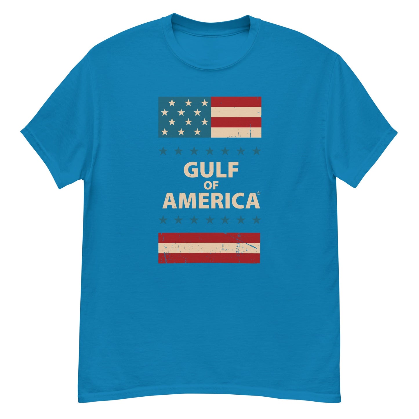 Gulf of America - Patriotic Surrounding Tee – Premium T Shirt - Summer - Beach - USA - Patriotic - 4th of July - Gulf of America®