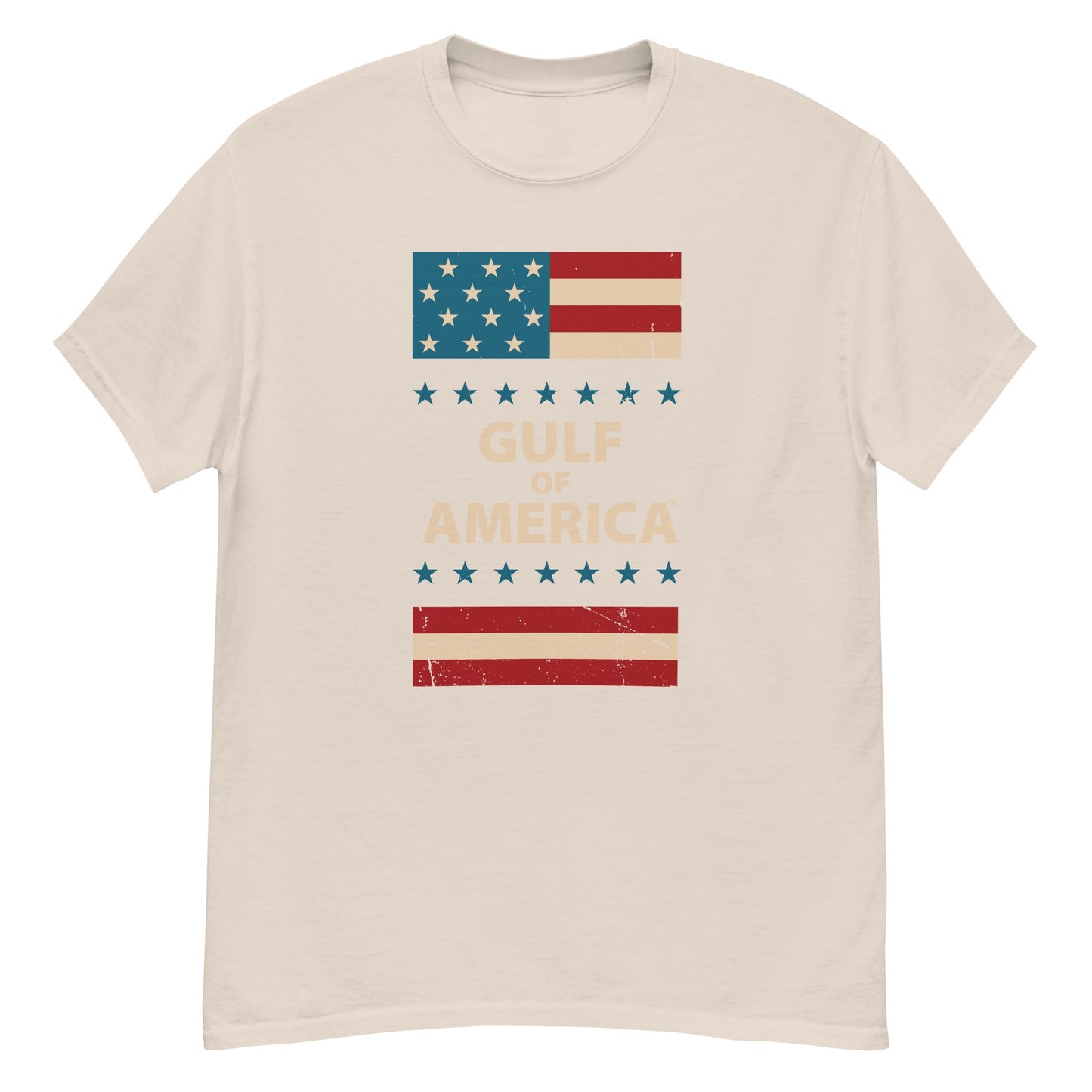 Gulf of America - Patriotic Surrounding Tee – Premium T Shirt - Summer - Beach - USA - Patriotic - 4th of July - Gulf of America®