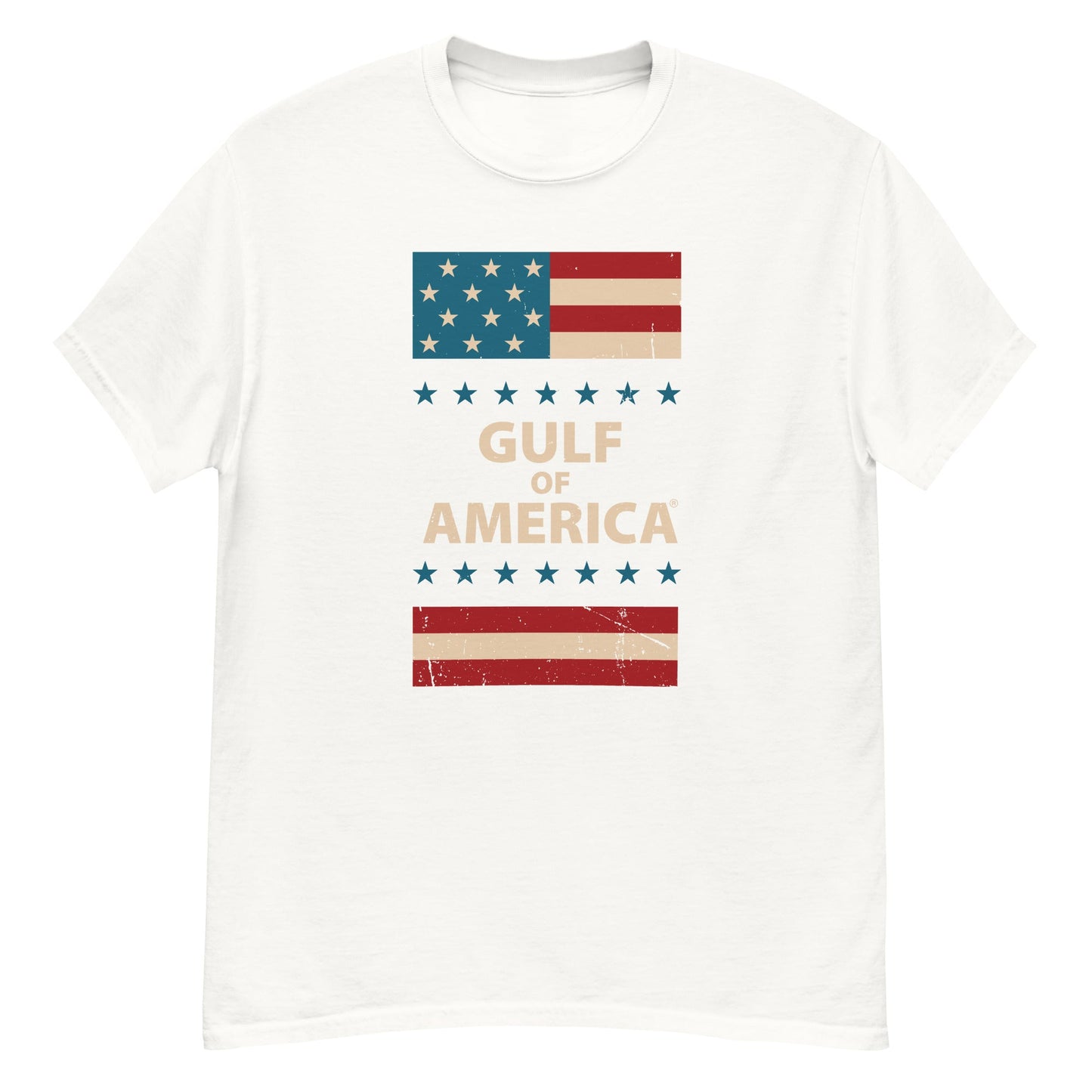 Gulf of America - Patriotic Surrounding Tee – Premium T Shirt - Summer - Beach - USA - Patriotic - 4th of July - Gulf of America®