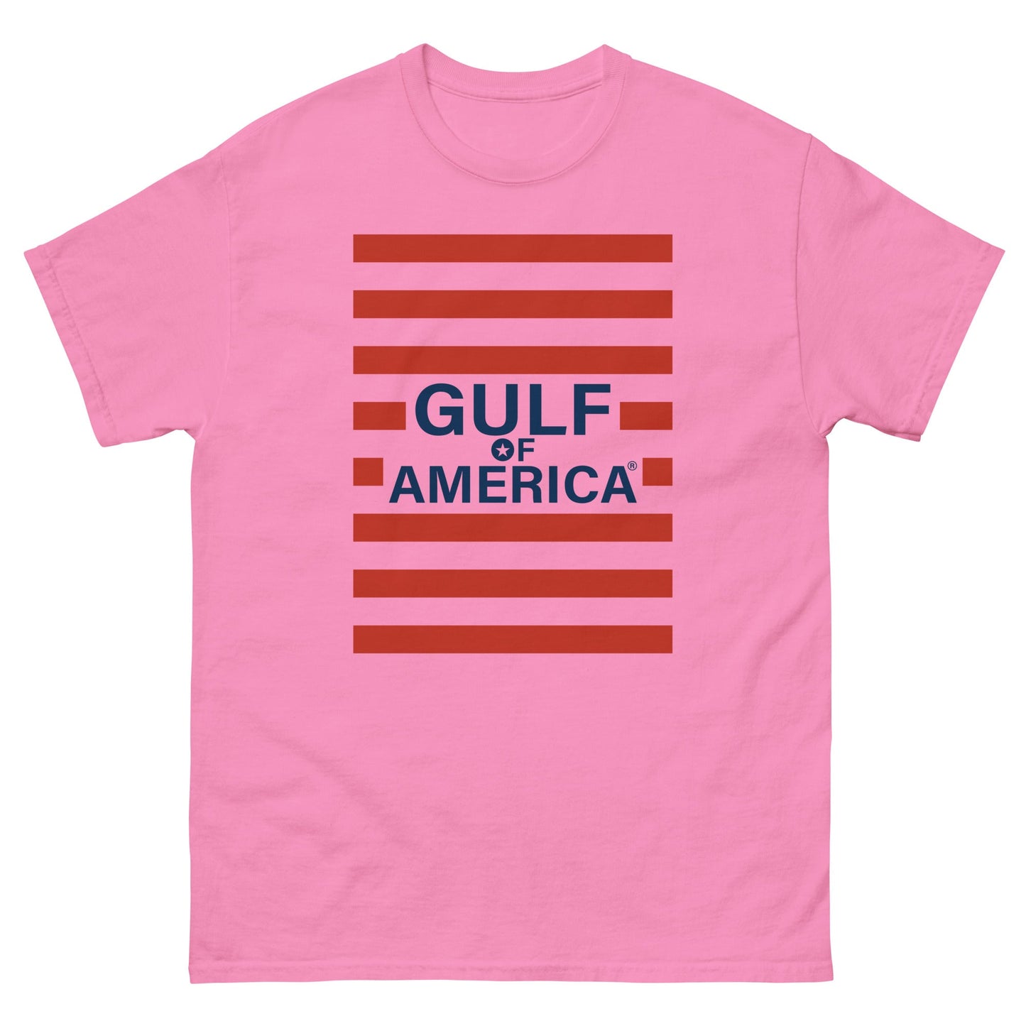 Gulf of America - Red Stripe Tee – Premium T Shirt - Summer - Beach - USA - Patriotic - 4th of July - Gulf of America®