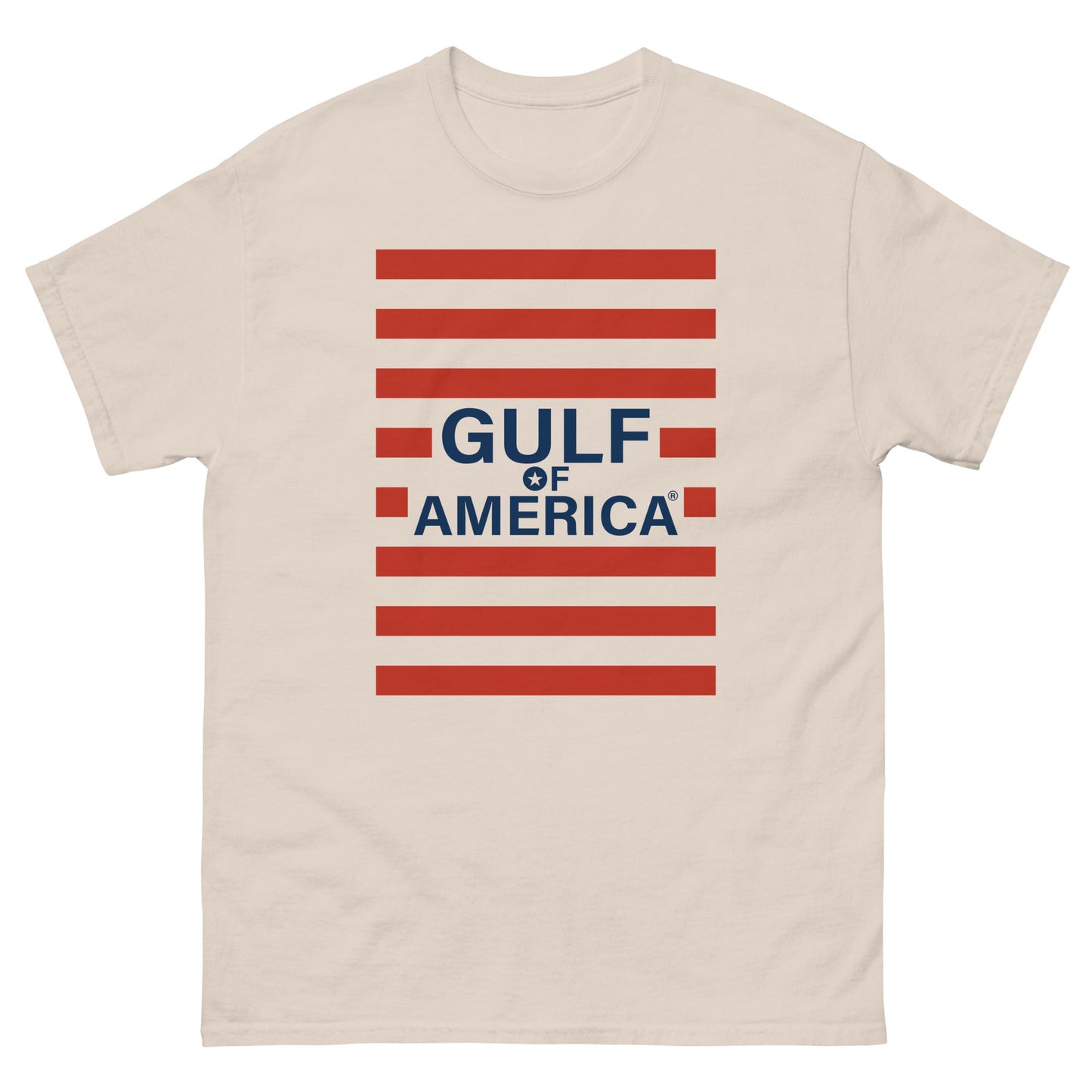 Gulf of America - Red Stripe Tee – Premium T Shirt - Summer - Beach - USA - Patriotic - 4th of July - Gulf of America®