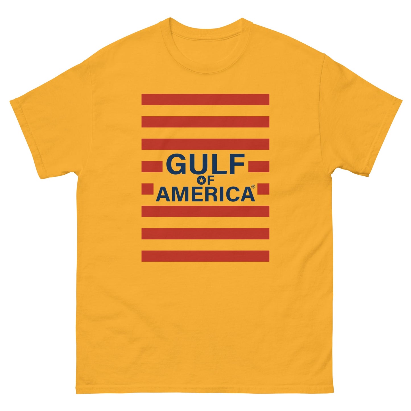 Gulf of America - Red Stripe Tee – Premium T Shirt - Summer - Beach - USA - Patriotic - 4th of July - Gulf of America®