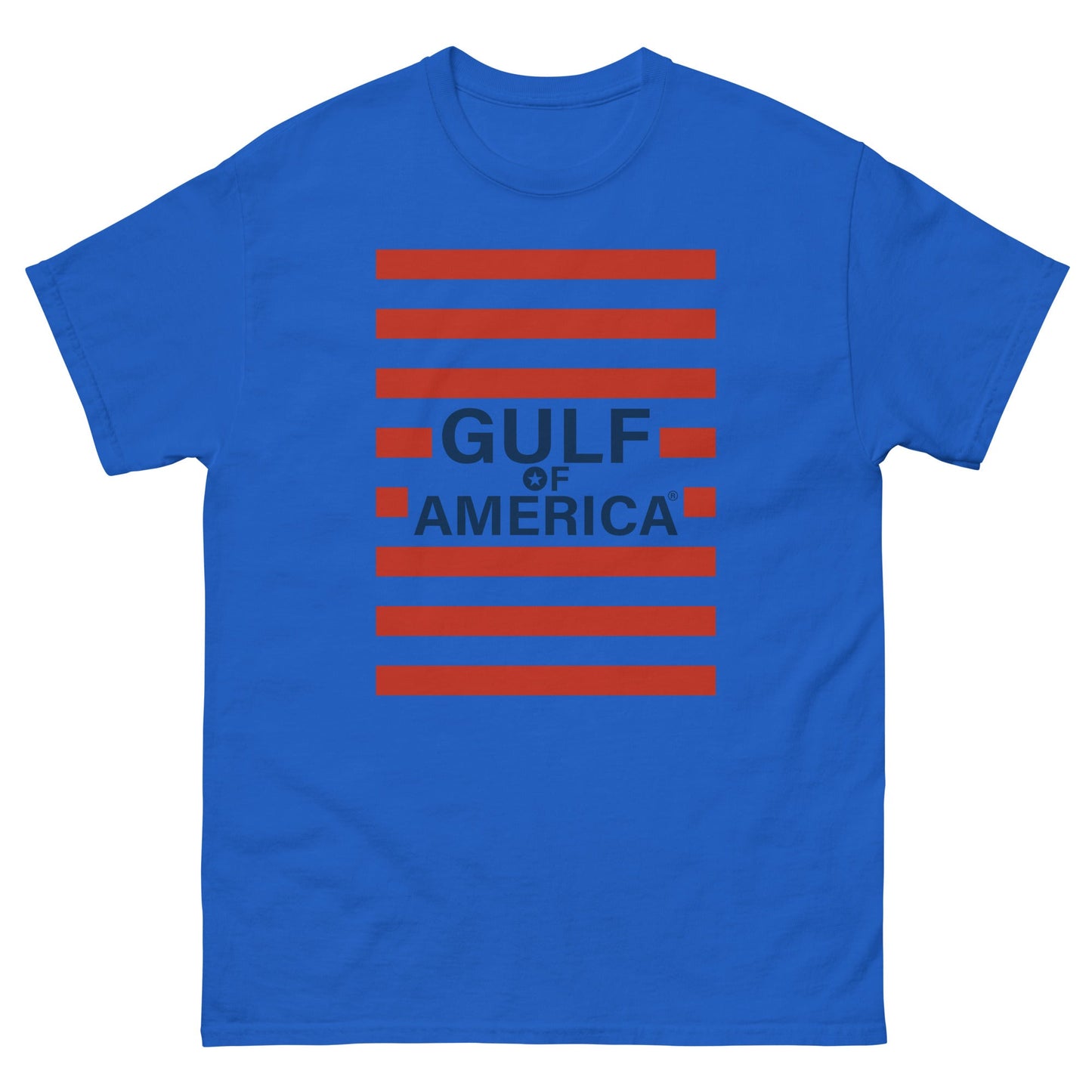 Gulf of America - Red Stripe Tee – Premium T Shirt - Summer - Beach - USA - Patriotic - 4th of July - Gulf of America®