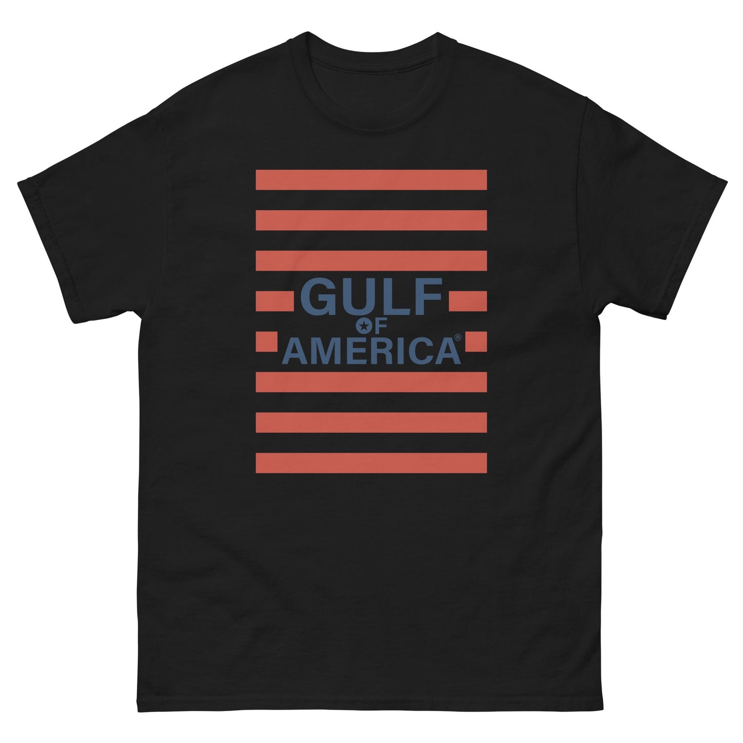Gulf of America - Red Stripe Tee – Premium T Shirt - Summer - Beach - USA - Patriotic - 4th of July - Gulf of America®