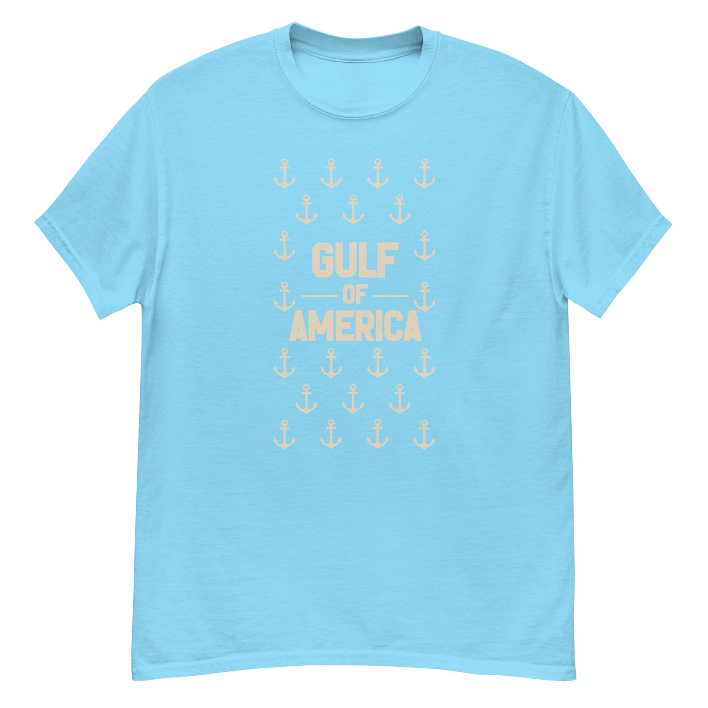 Gulf of America - Sea of Anchors Tee – Premium T Shirt - Summer - Beach - USA - Patriotic - 4th of July - Gulf of America®