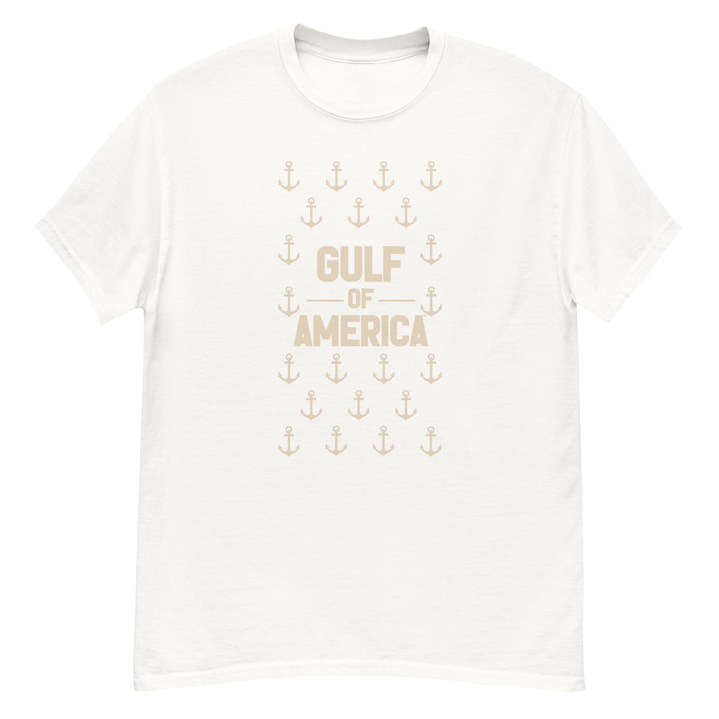 Gulf of America - Sea of Anchors Tee – Premium T Shirt - Summer - Beach - USA - Patriotic - 4th of July - Gulf of America®