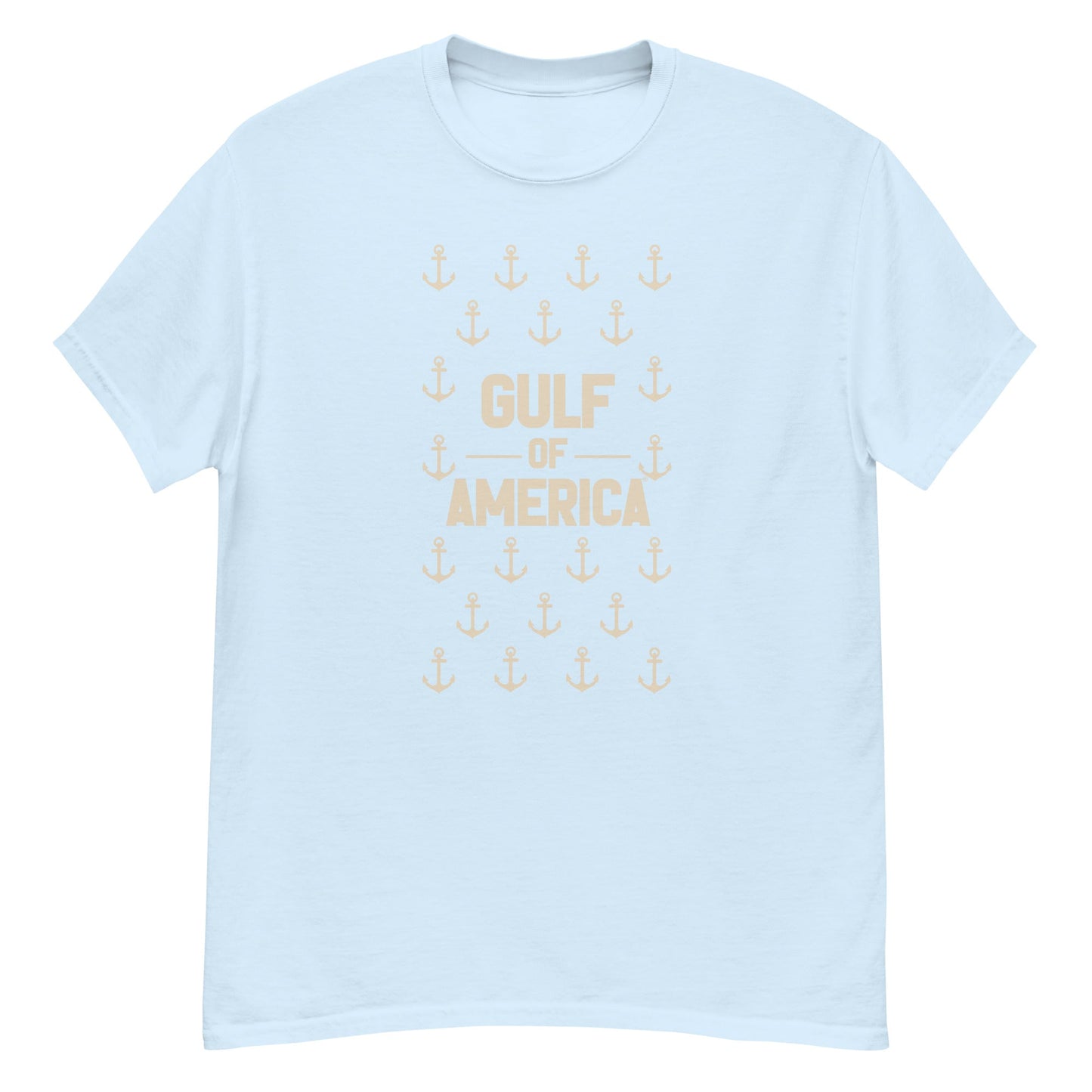 Gulf of America - Sea of Anchors Tee – Premium T Shirt - Summer - Beach - USA - Patriotic - 4th of July - Gulf of America®