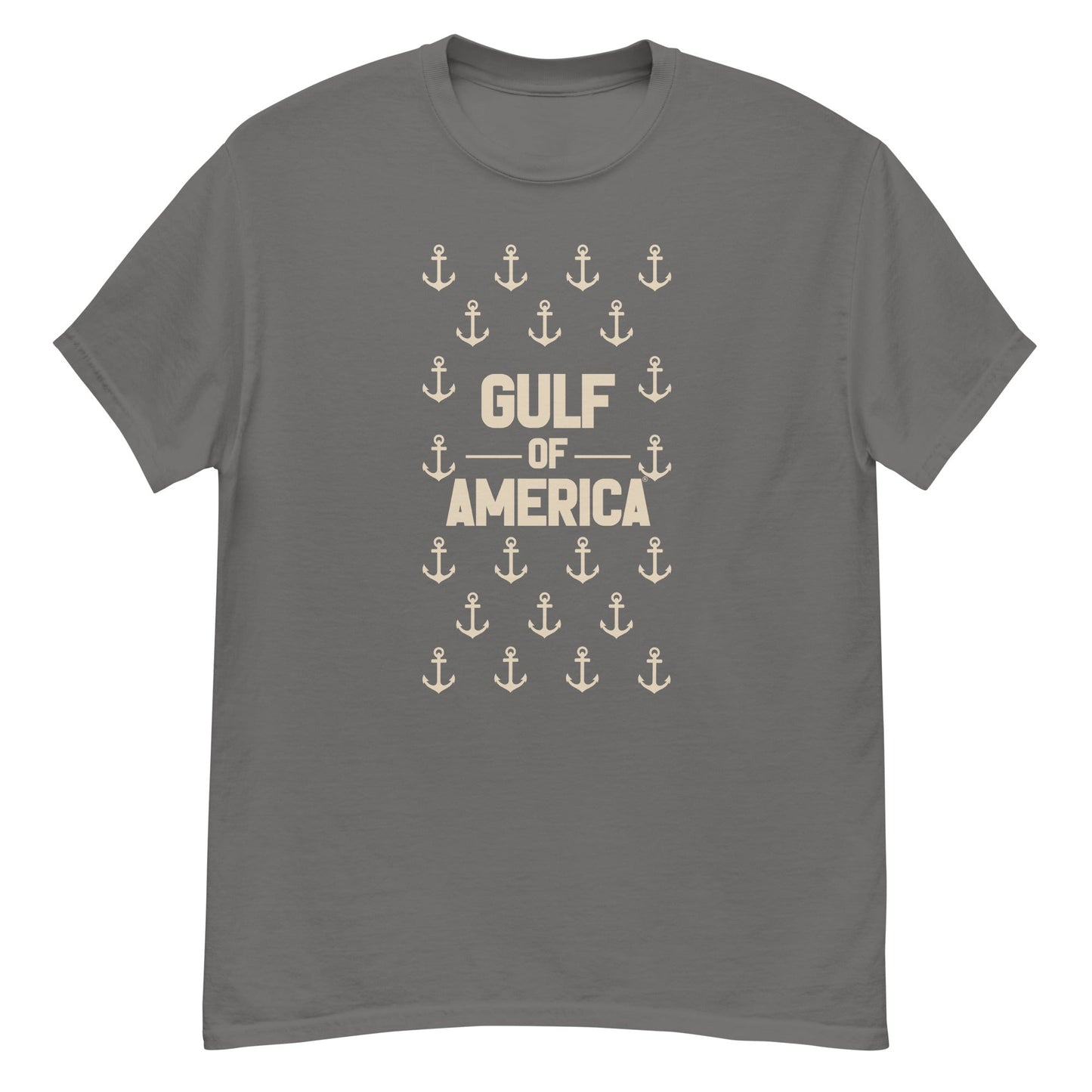 Gulf of America - Sea of Anchors Tee – Premium T Shirt - Summer - Beach - USA - Patriotic - 4th of July - Gulf of America®