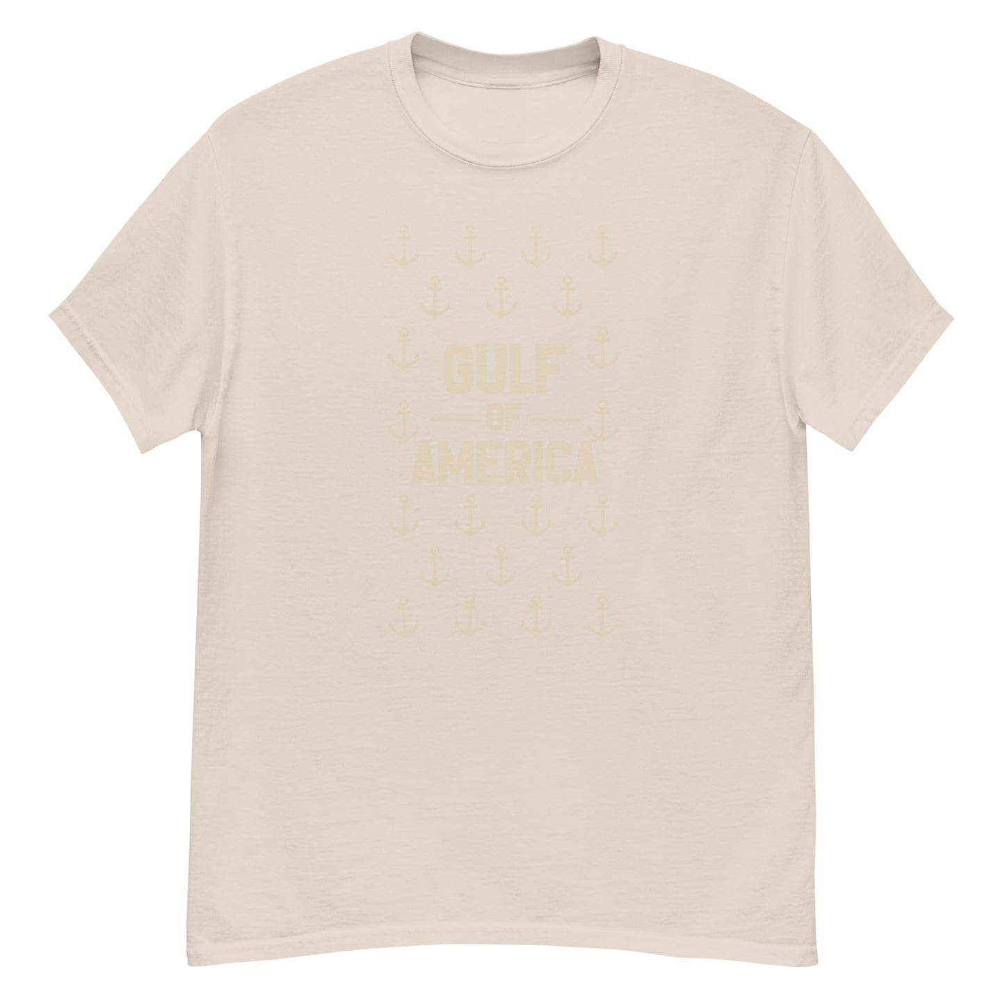 Gulf of America - Sea of Anchors Tee – Premium T Shirt - Summer - Beach - USA - Patriotic - 4th of July - Gulf of America®