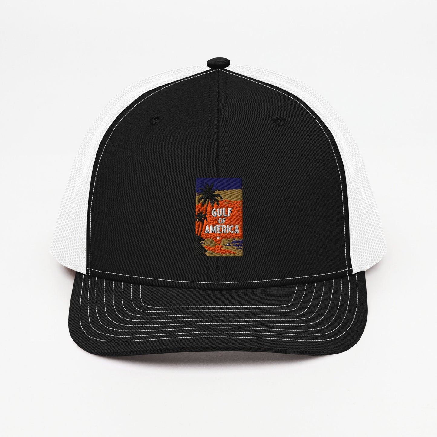 Gulf of America - Sunset Seconds Hat - Premium Modern Trucker Cap - Summer - Beach - USA - Patriotic - 4th of July - Gulf of America®
