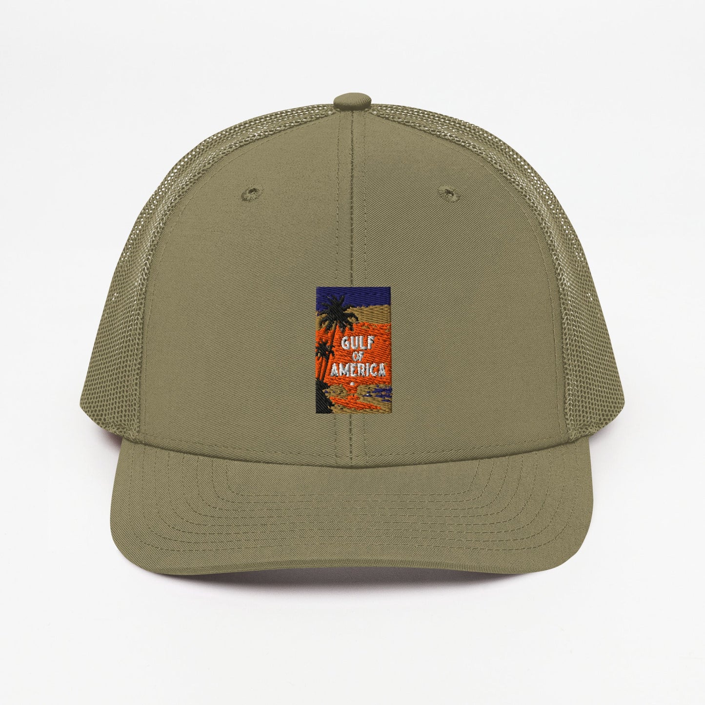 Gulf of America - Sunset Seconds Hat - Premium Modern Trucker Cap - Summer - Beach - USA - Patriotic - 4th of July - Gulf of America®