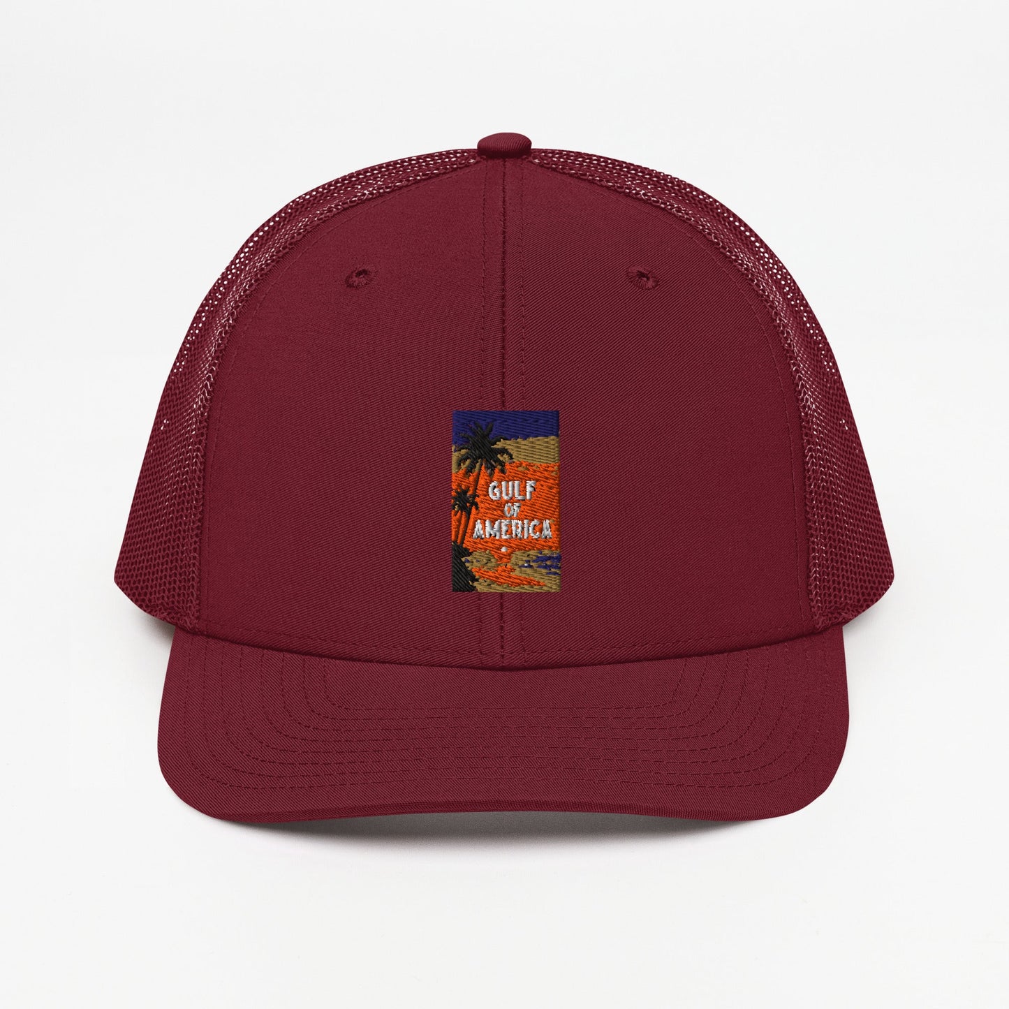 Gulf of America - Sunset Seconds Hat - Premium Modern Trucker Cap - Summer - Beach - USA - Patriotic - 4th of July - Gulf of America®
