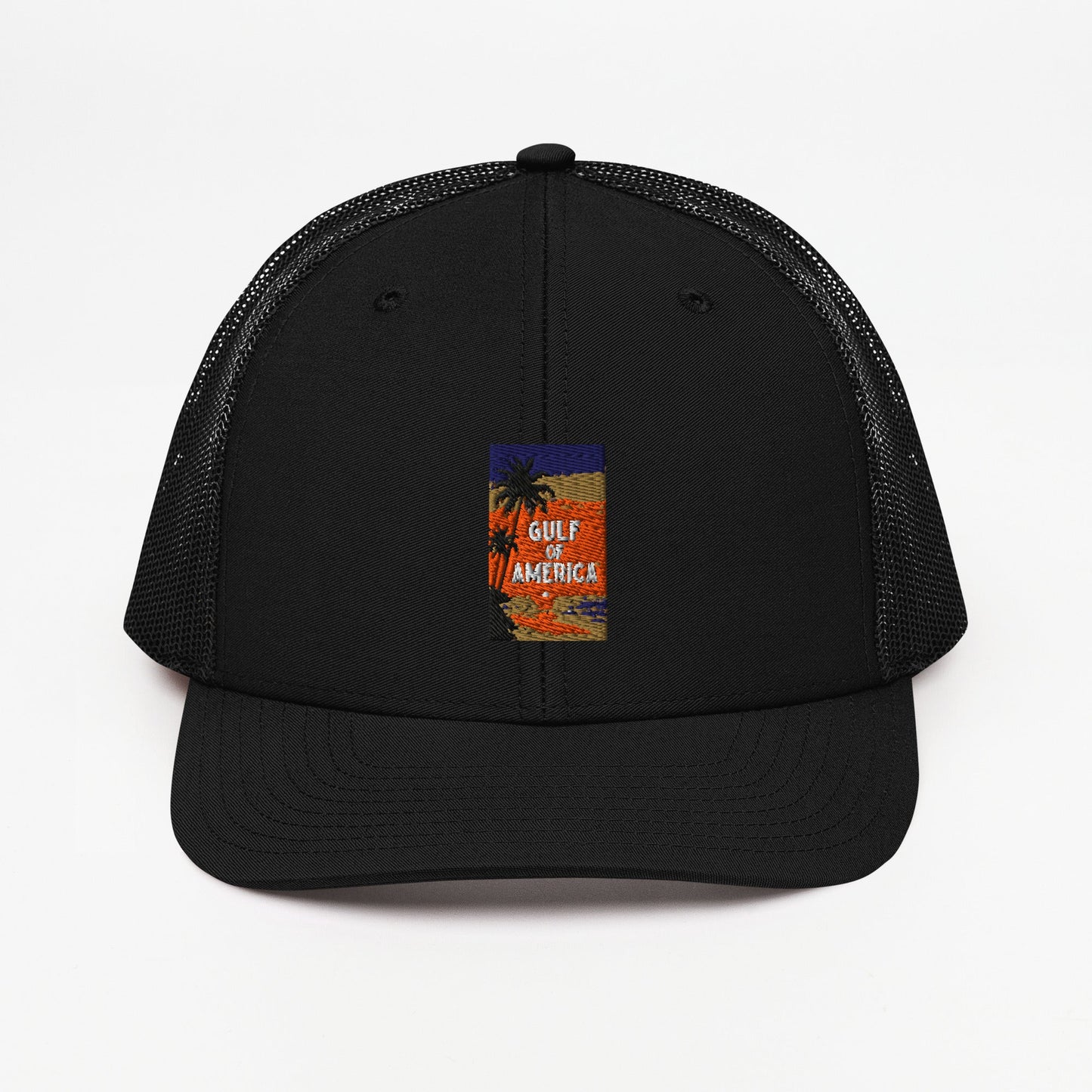 Gulf of America - Sunset Seconds Hat - Premium Modern Trucker Cap - Summer - Beach - USA - Patriotic - 4th of July - Gulf of America®