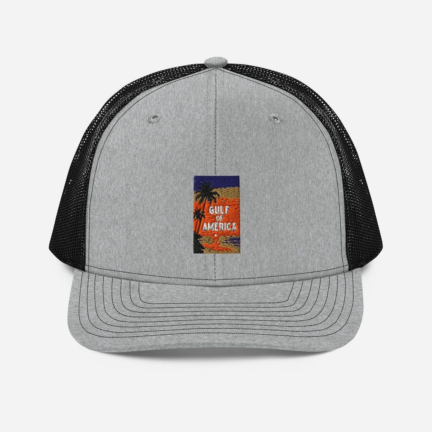 Gulf of America - Sunset Seconds Hat - Premium Modern Trucker Cap - Summer - Beach - USA - Patriotic - 4th of July - Gulf of America®