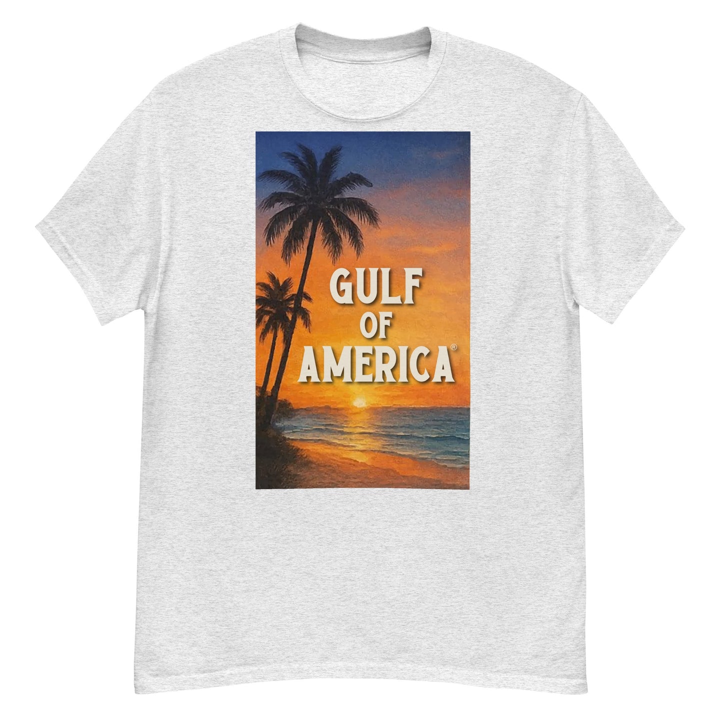 Gulf of America - Sunset Seconds Tee - Premium T Shirt - Summer - Beach - USA - Patriotic - 4th of July - Gulf of America®