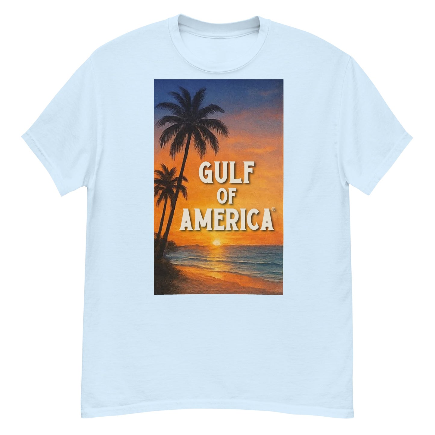 Gulf of America - Sunset Seconds Tee - Premium T Shirt - Summer - Beach - USA - Patriotic - 4th of July - Gulf of America®